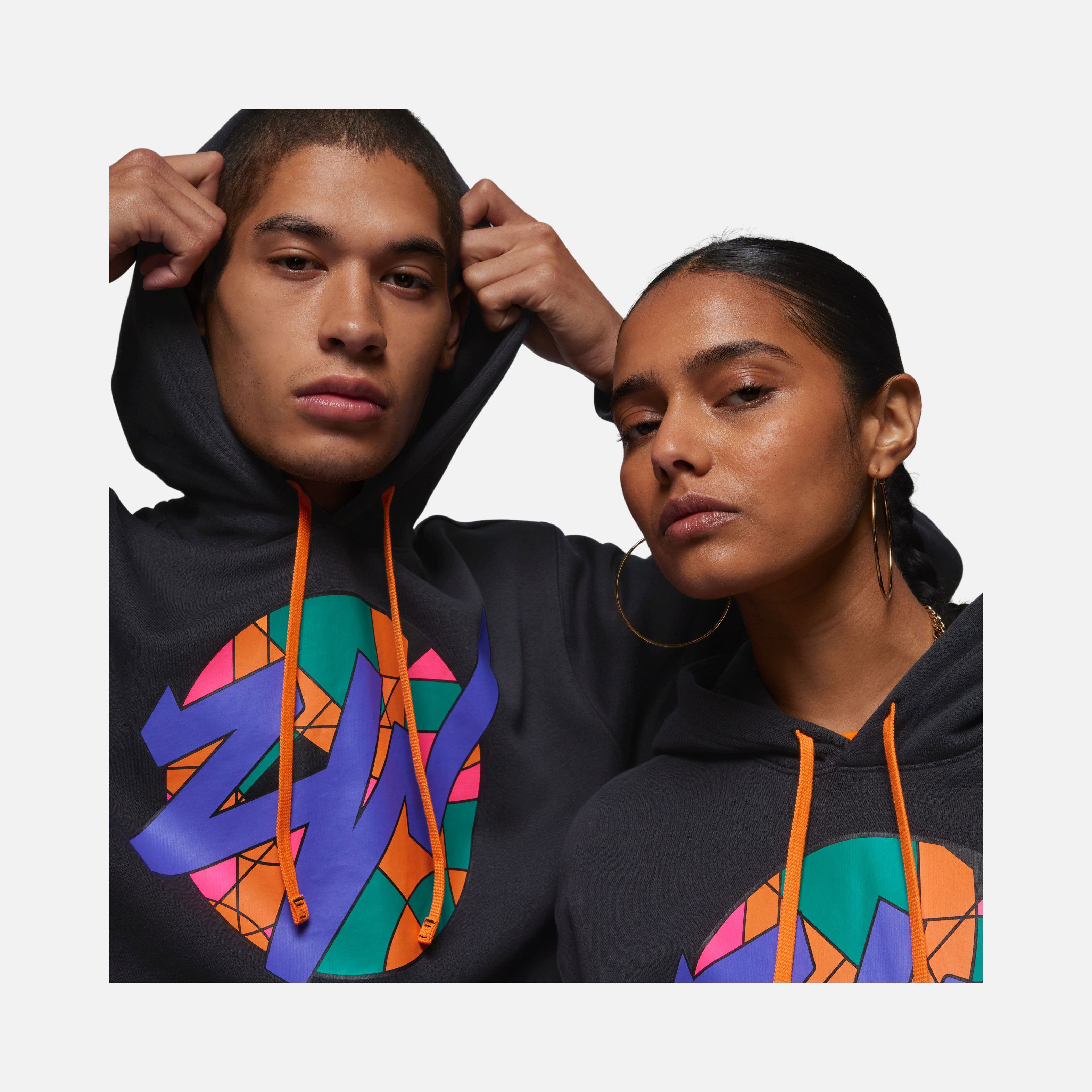 Nike Jordan Zion Graphic Fleece Pullover Hoodie Erkek Sweatshirt