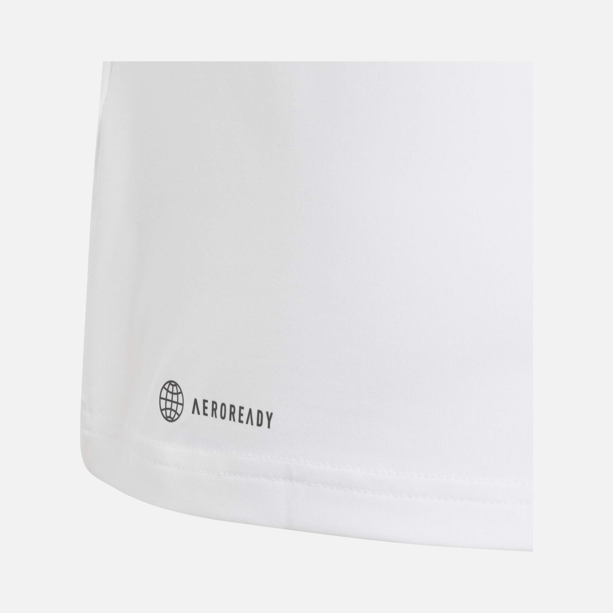 adidas Train Essentials AEROREADY 3-Stripes Slim-Fit Training Short-Sleeve (Girls') Çocuk Tişört