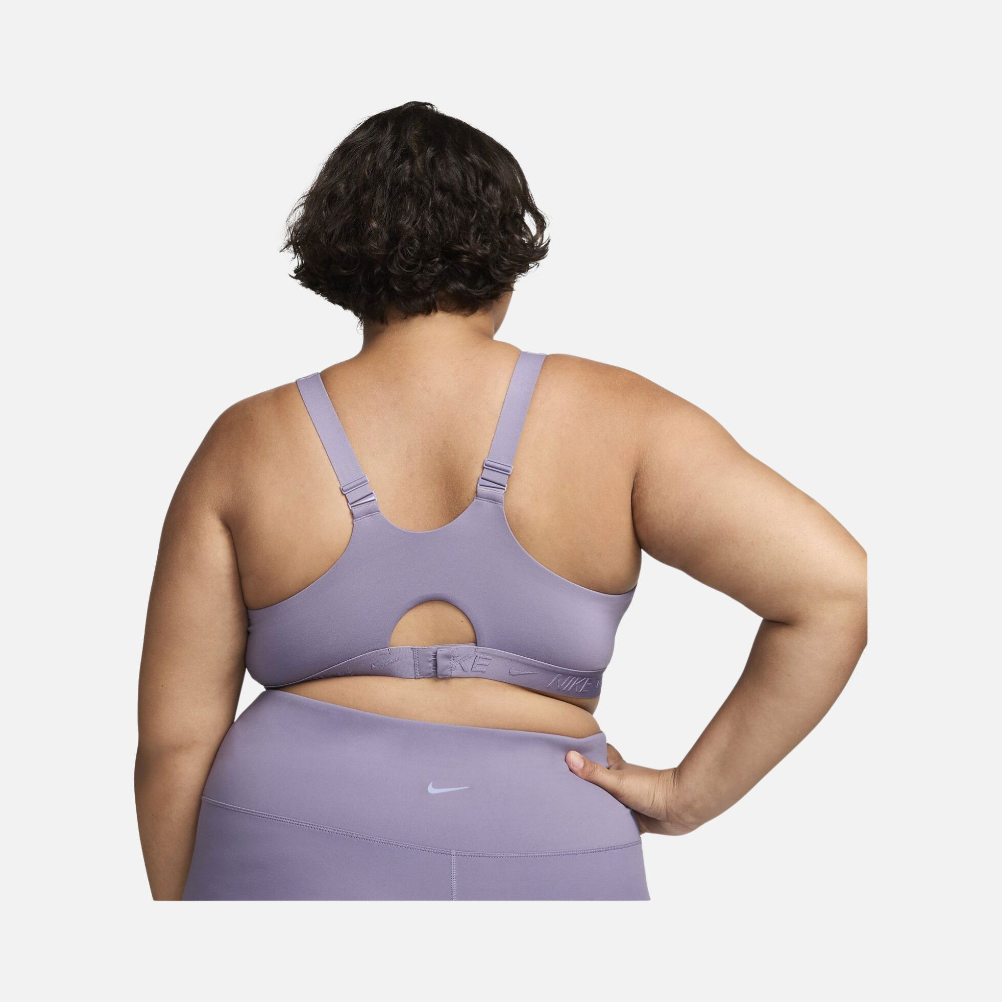 Nike Indy High-Support Padded Adjustable Sports Training (Plus Size) Kadın Bra