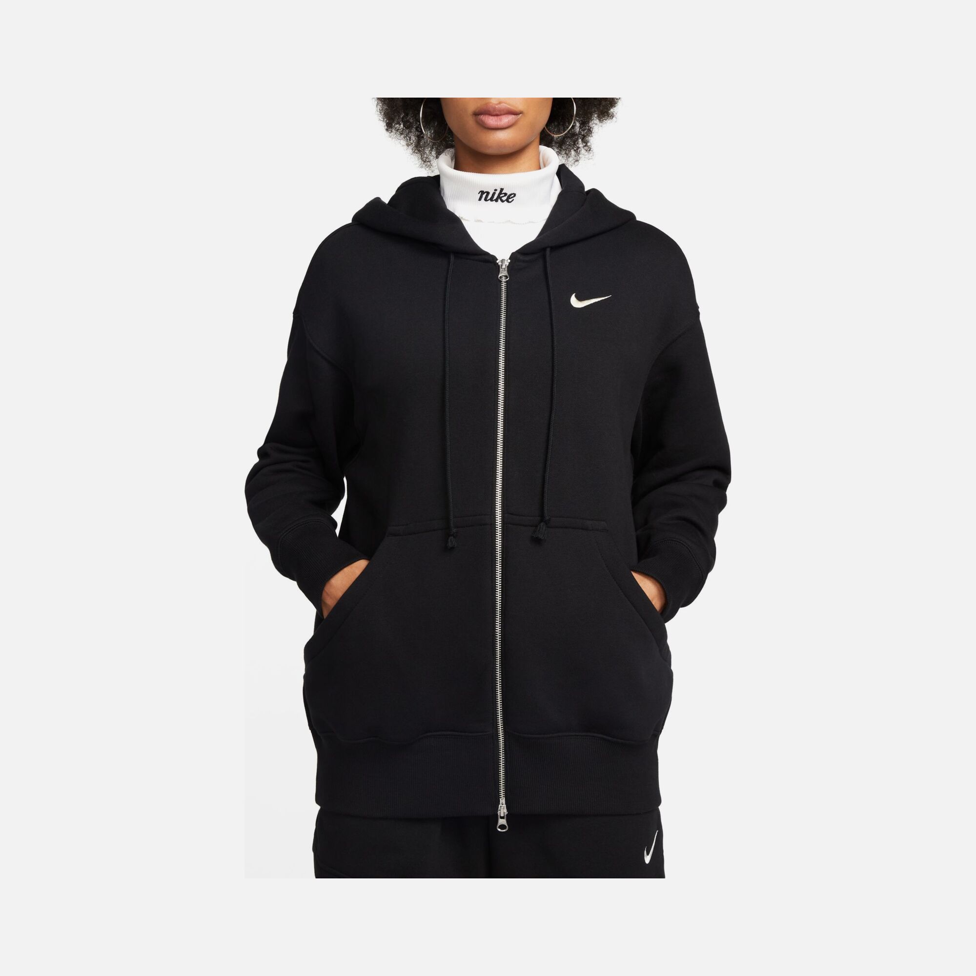 Nike Sportswear Phoenix Fleece Oversized Full-Zip Hoodie Kadın Sweatshirt