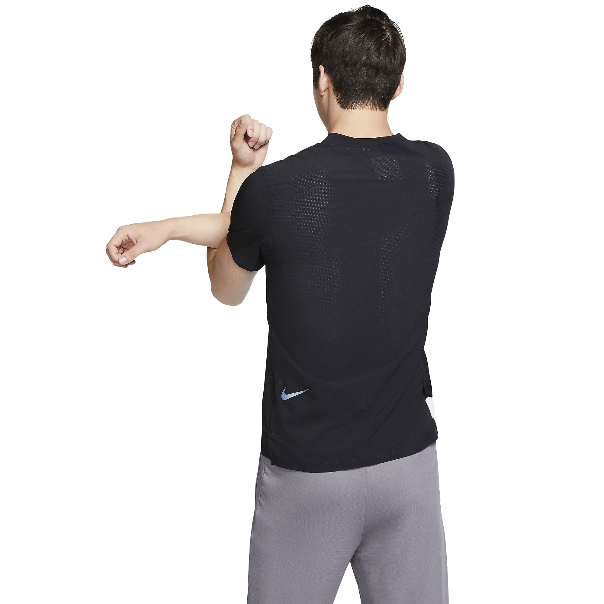 Nike Short-Sleeve Running Top Erkek Tişört