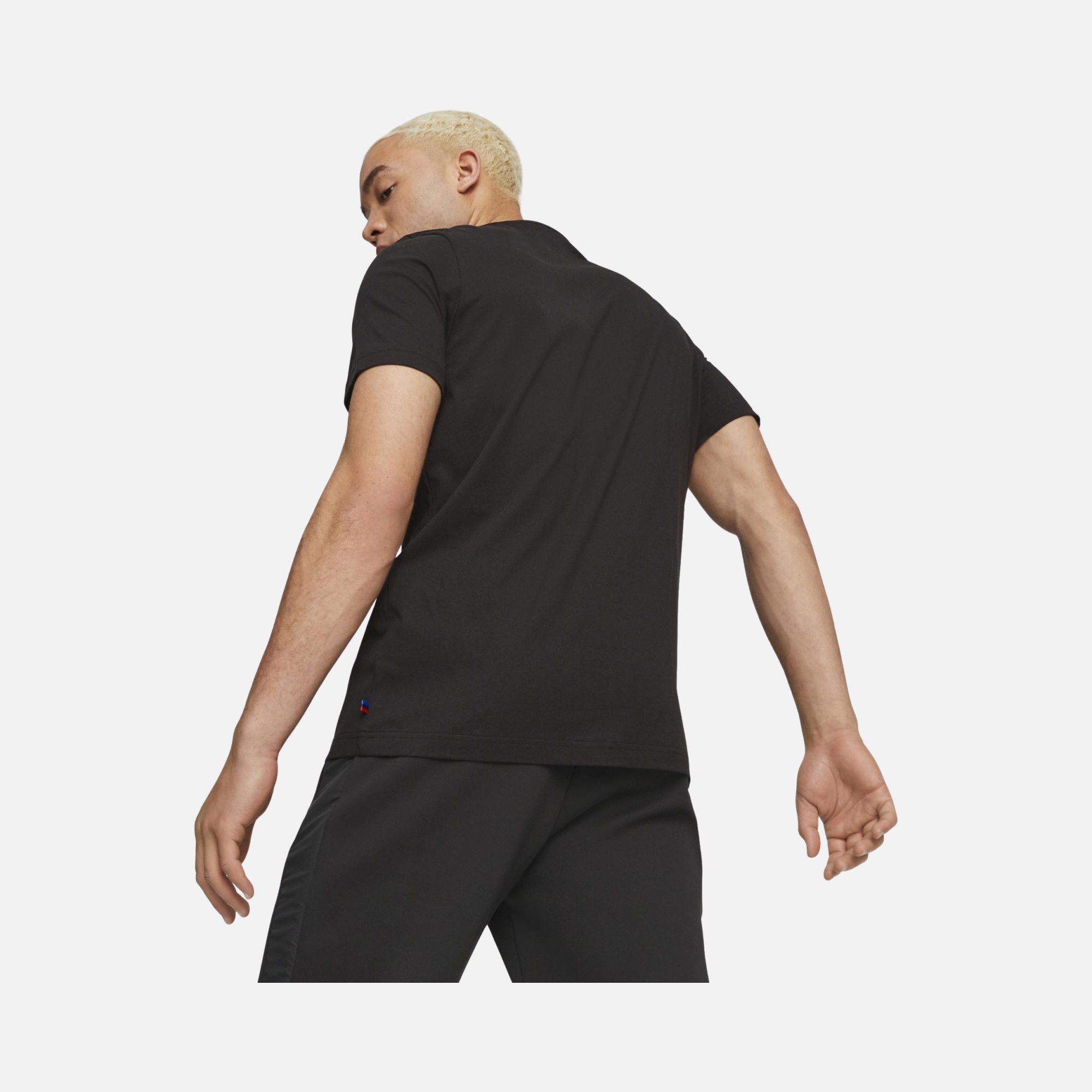 Puma Sportswear BMW M Motorsport Logo Short-Sleeve Erkek Tişört