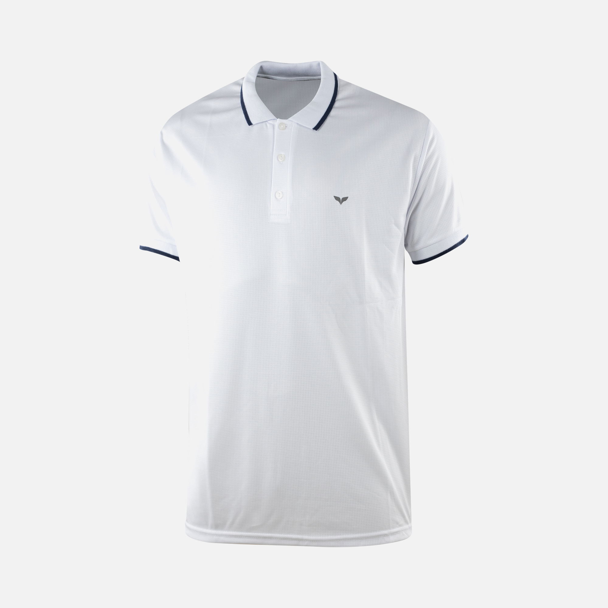 Barçın Basics Beyaz Polo Erkek Tişört