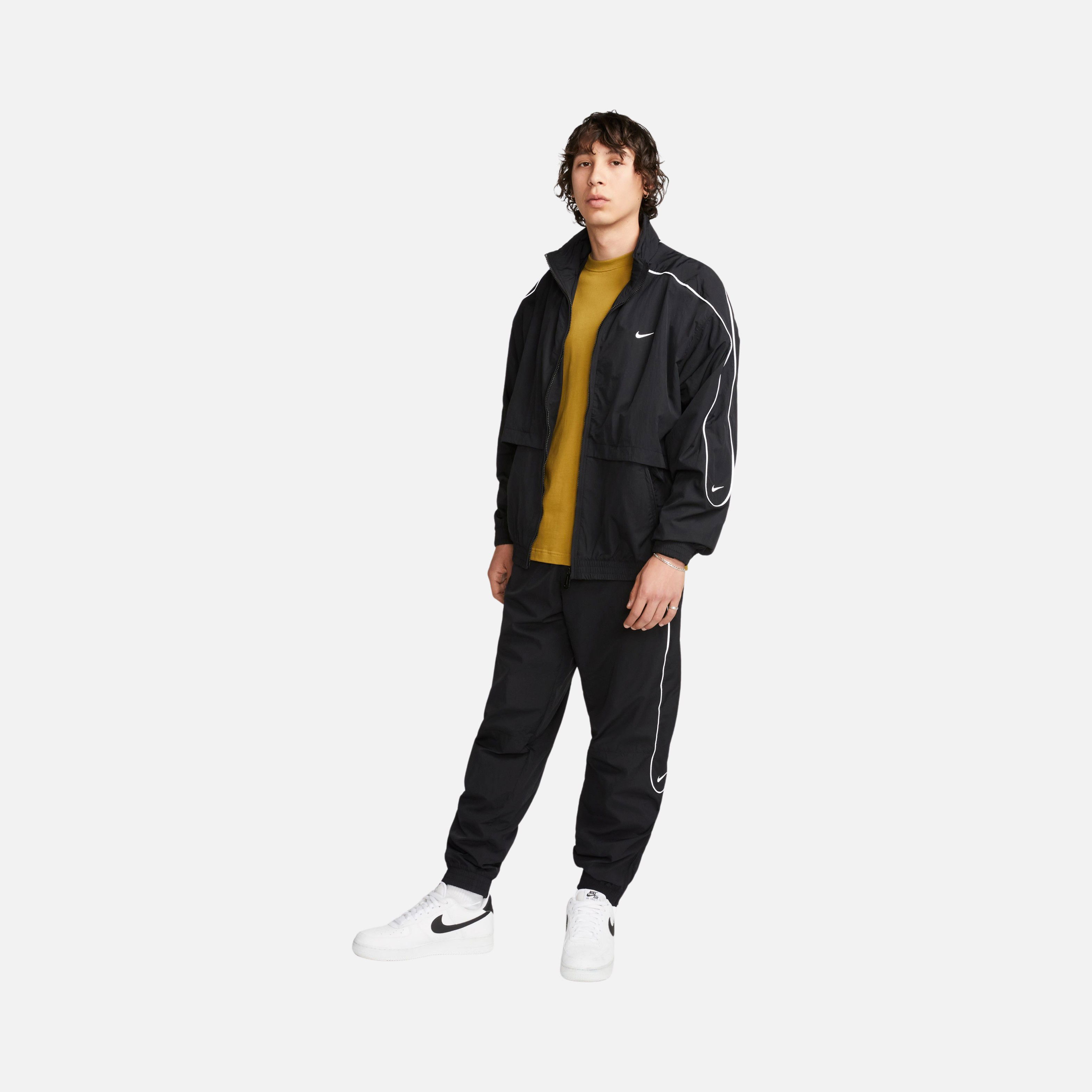 Nike Solo Swoosh Woven Track Erkek Ceket