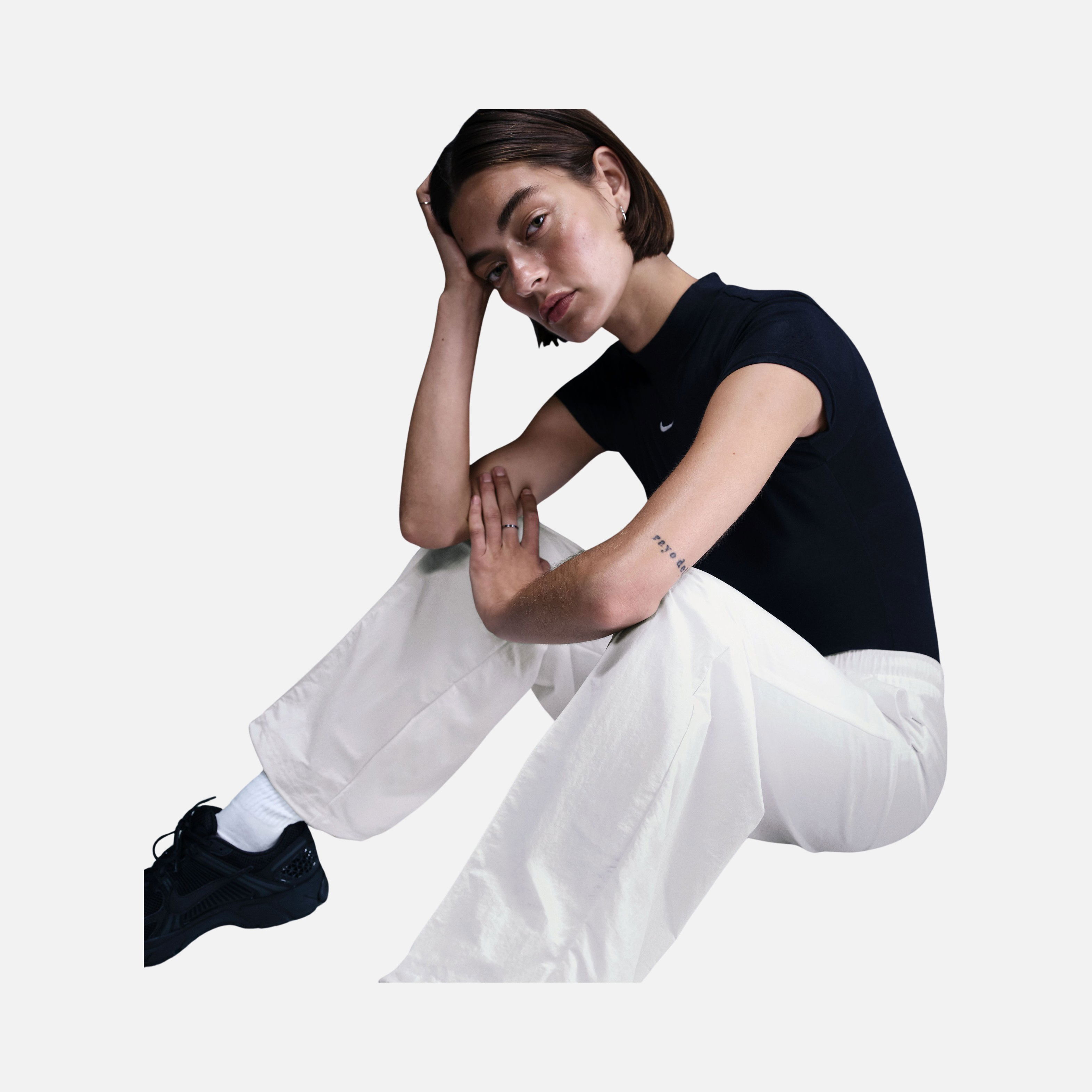 Nike Sportswear Everything Wovens Mid-Rise Open-Hem Kadın Pantolon