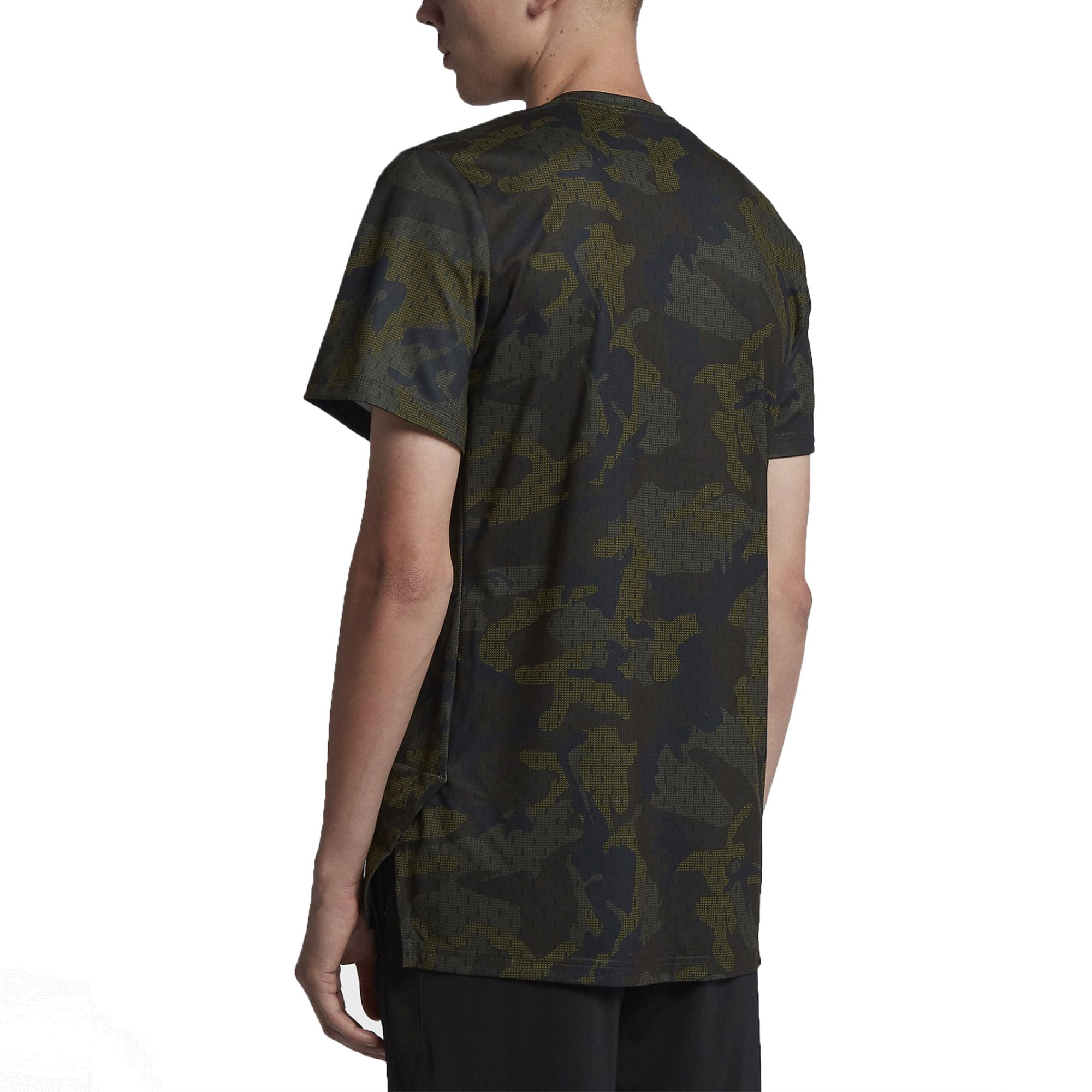 Nike Breathe Dri-Fit Elite Camouflage Short Sleeve Fw18 Erkek Tişört