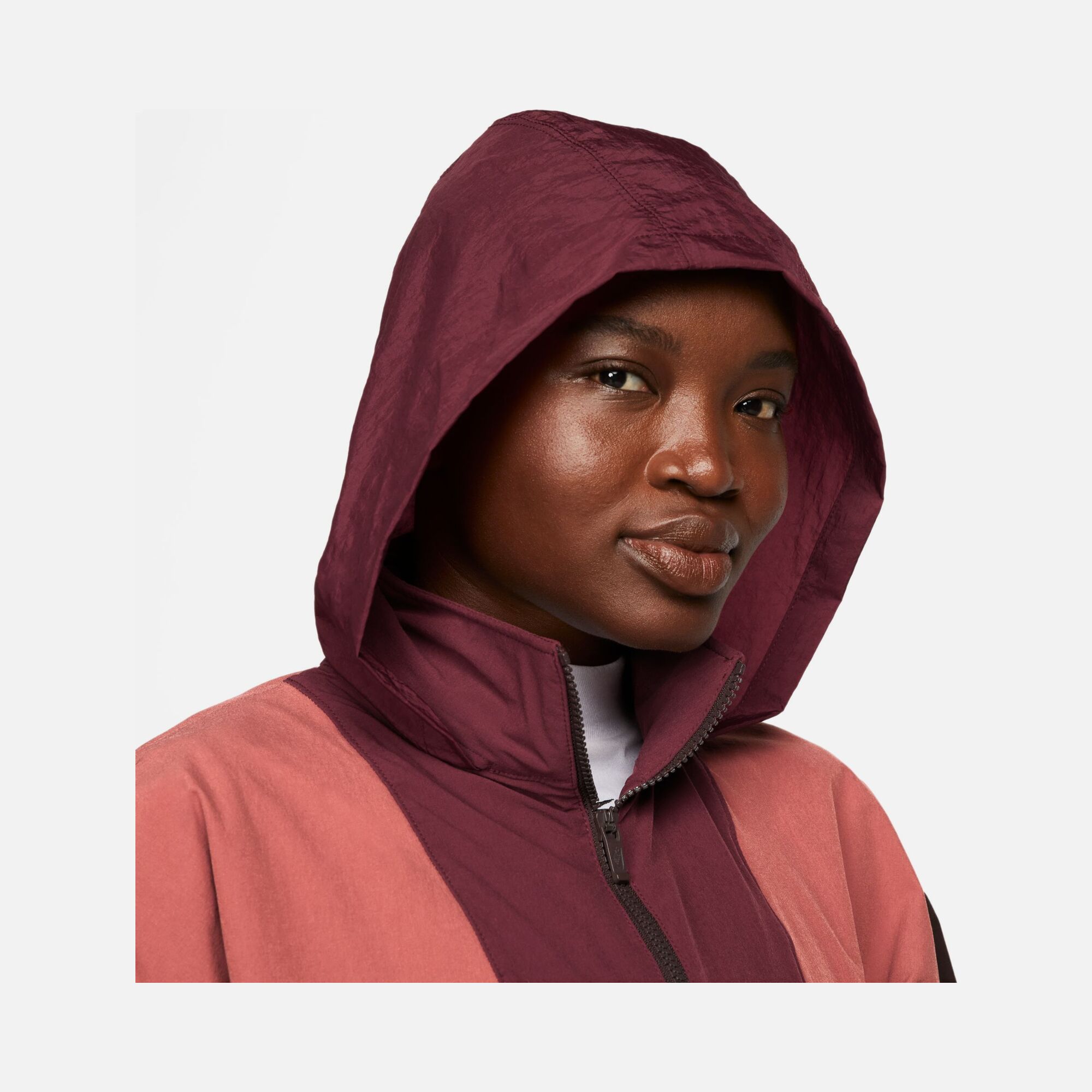 Nike Sportswear Revolution Sport Utility Recoverable Half-Zip Hoodie Kadın Ceket