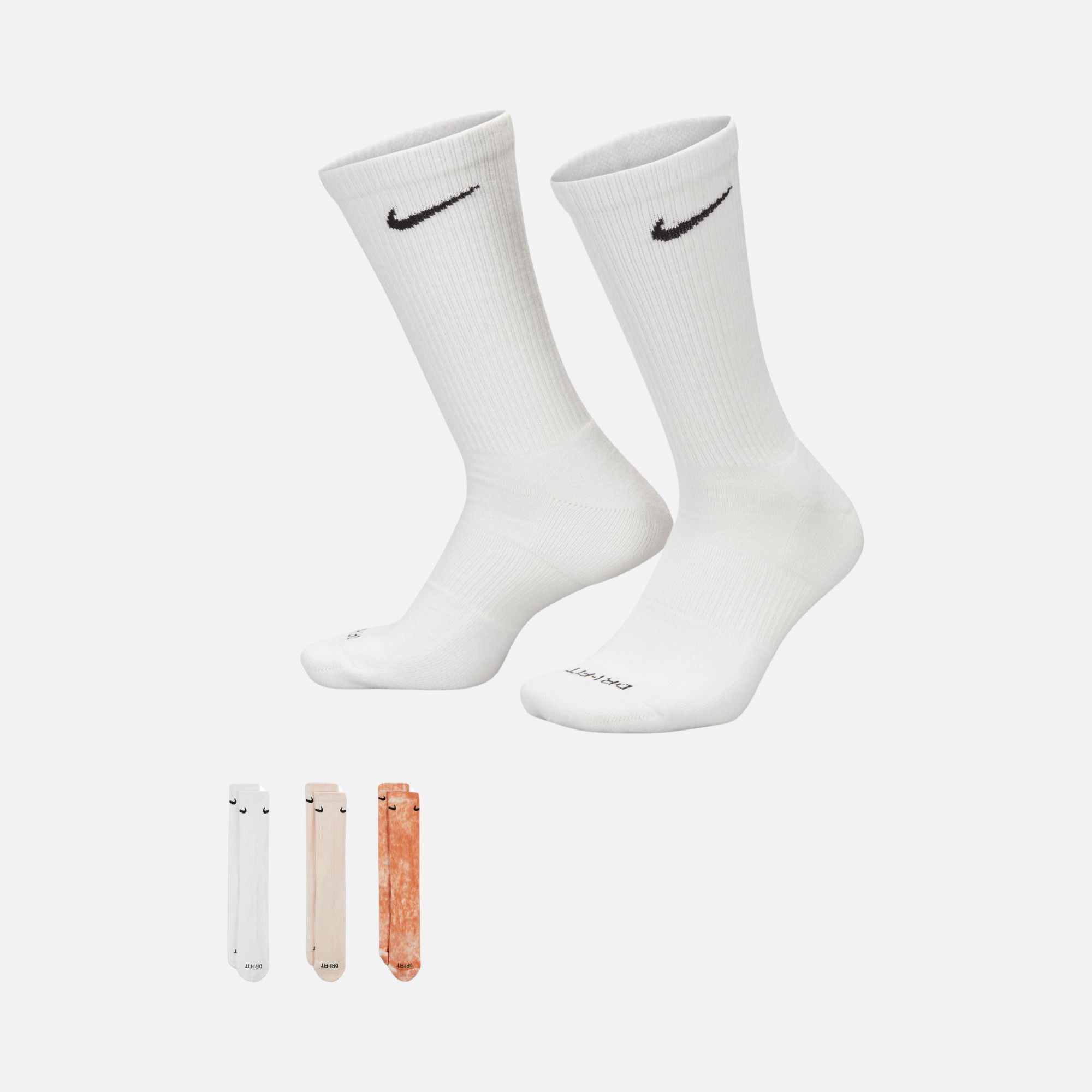 Nike Everyday Plus Cushioned Crew (3 Pairs) Unisex Çorap
