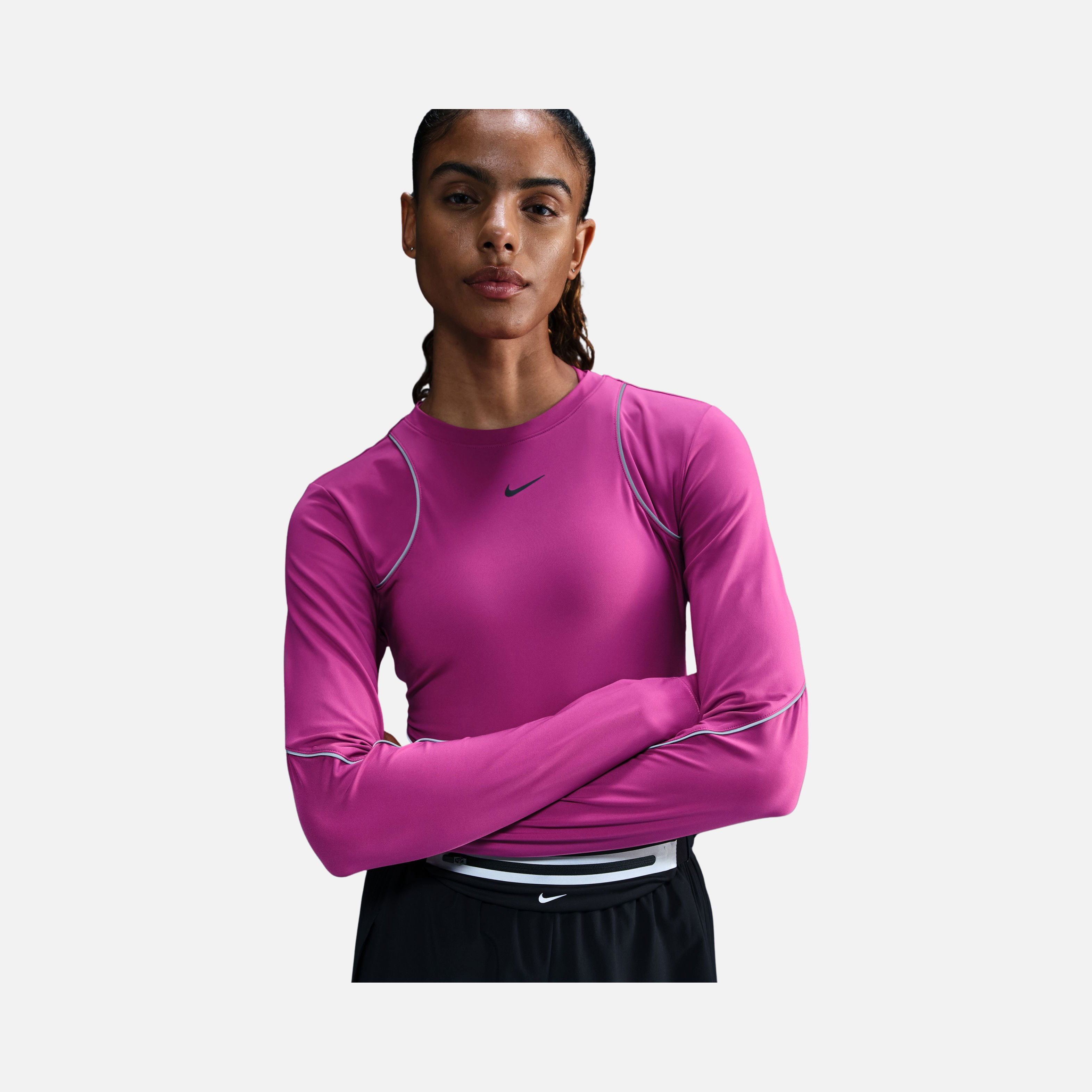 Nike Run Division Reflective Running Long-Sleeve Kadın Tişört