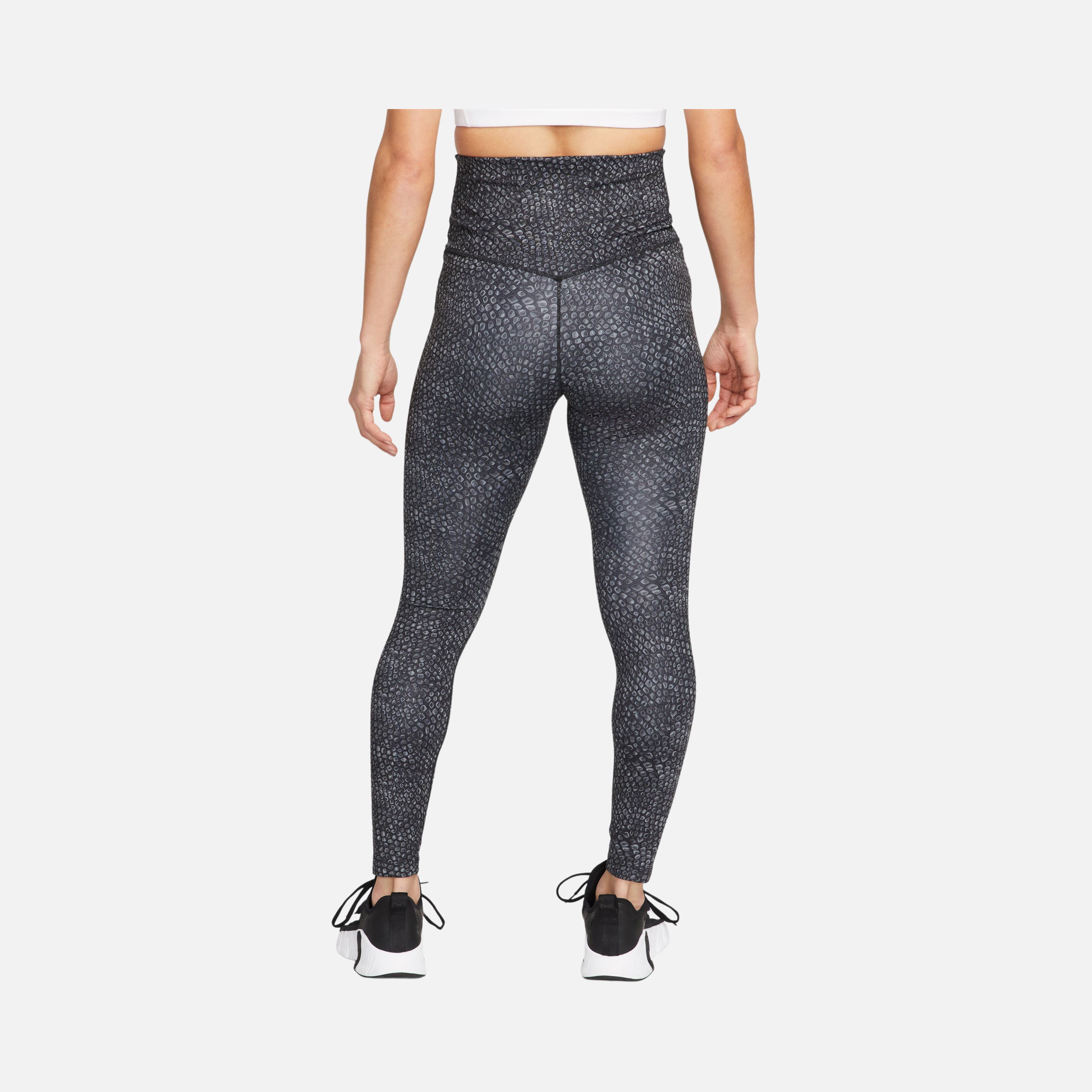 Nike One High-Waisted 7/8 Printed Training Kadın Tayt