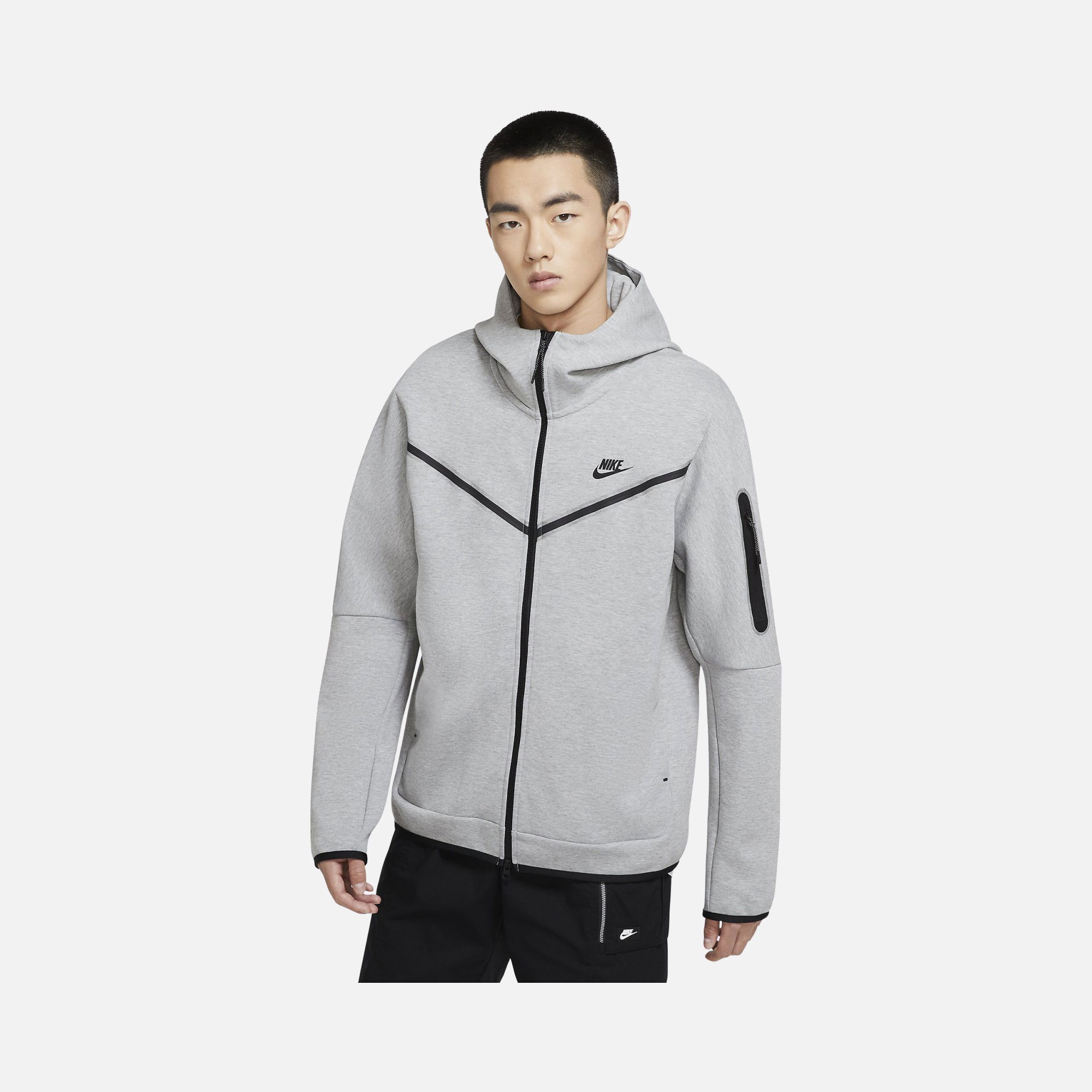 Nike Sportswear Tech Fleece Full-Zip Hoodie Erkek Sweatshirt
