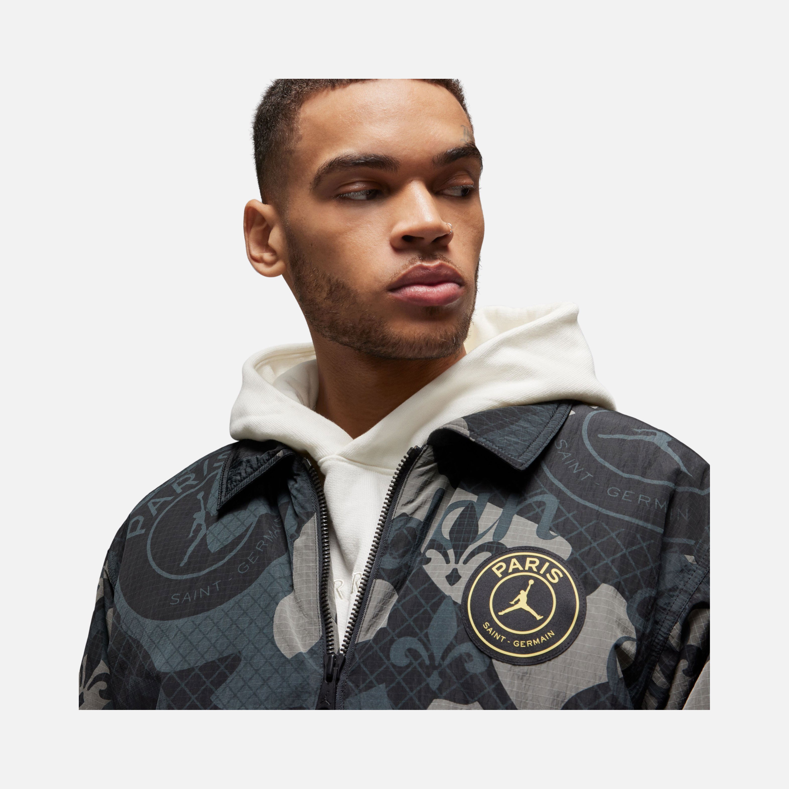 Nike Jordan Paris Saint-Germain Graphics Woven Bomber Full-Zip Erkek Ceket