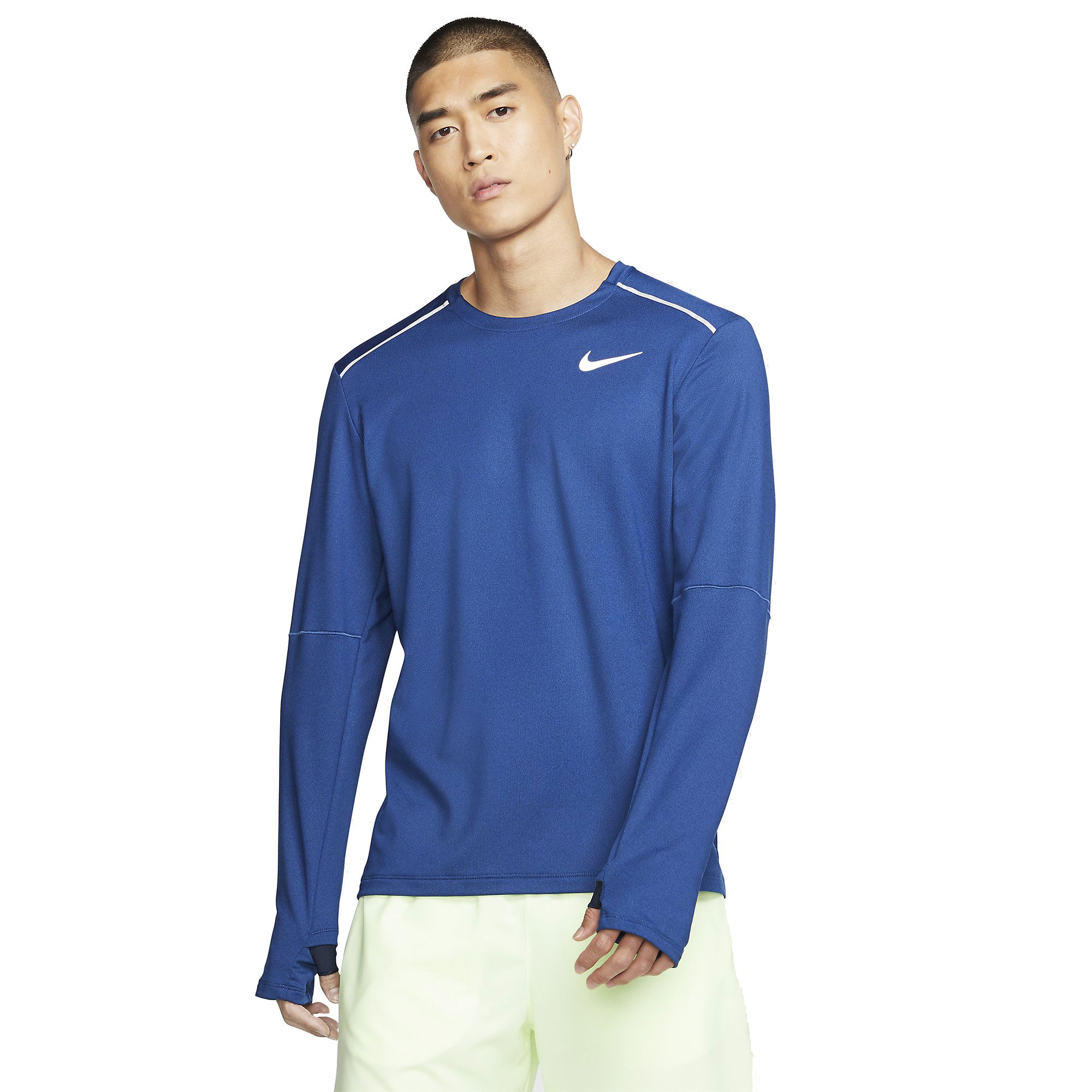 Nike Element Crew 3.0 Running Crew Erkek Uzun Kollu Tişört