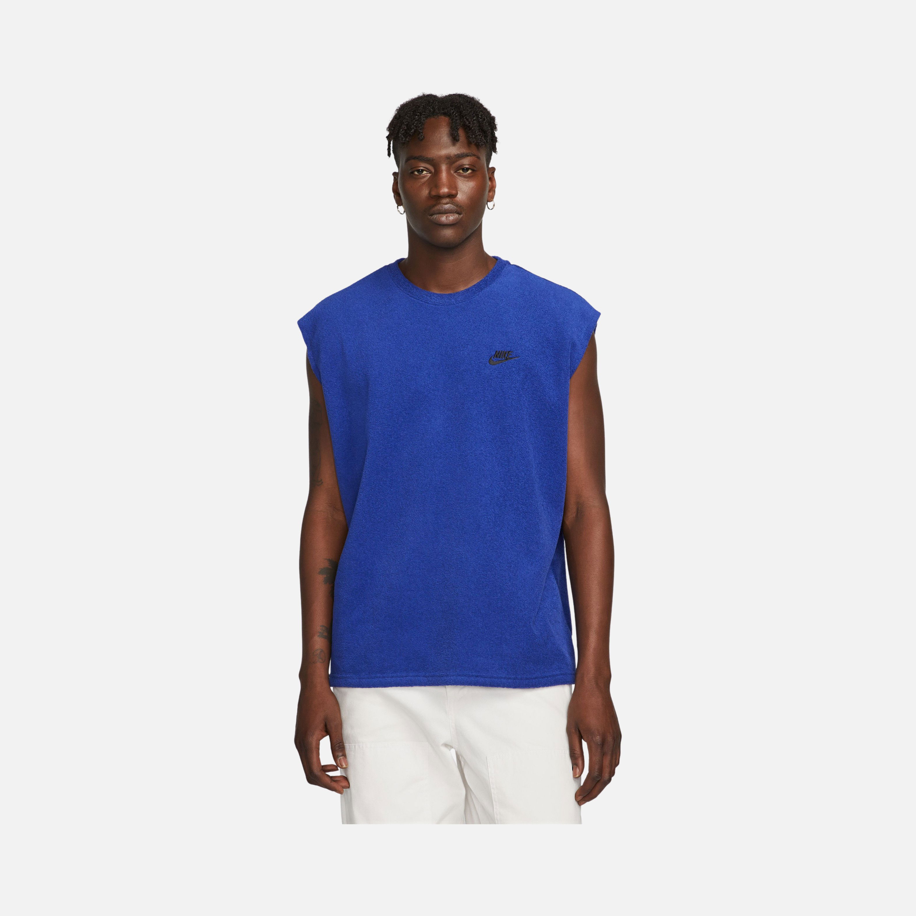 Nike Sportswear Club+ Terry Sleeveles Erkek Atlet