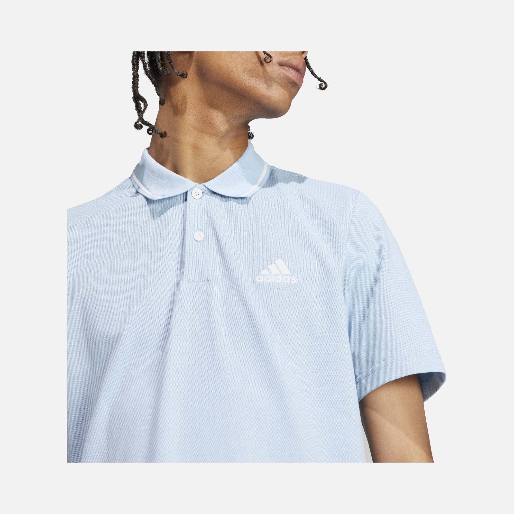 adidas Essentials Piqué Small Logo Polo Short-Sleeve Erkek Tişört