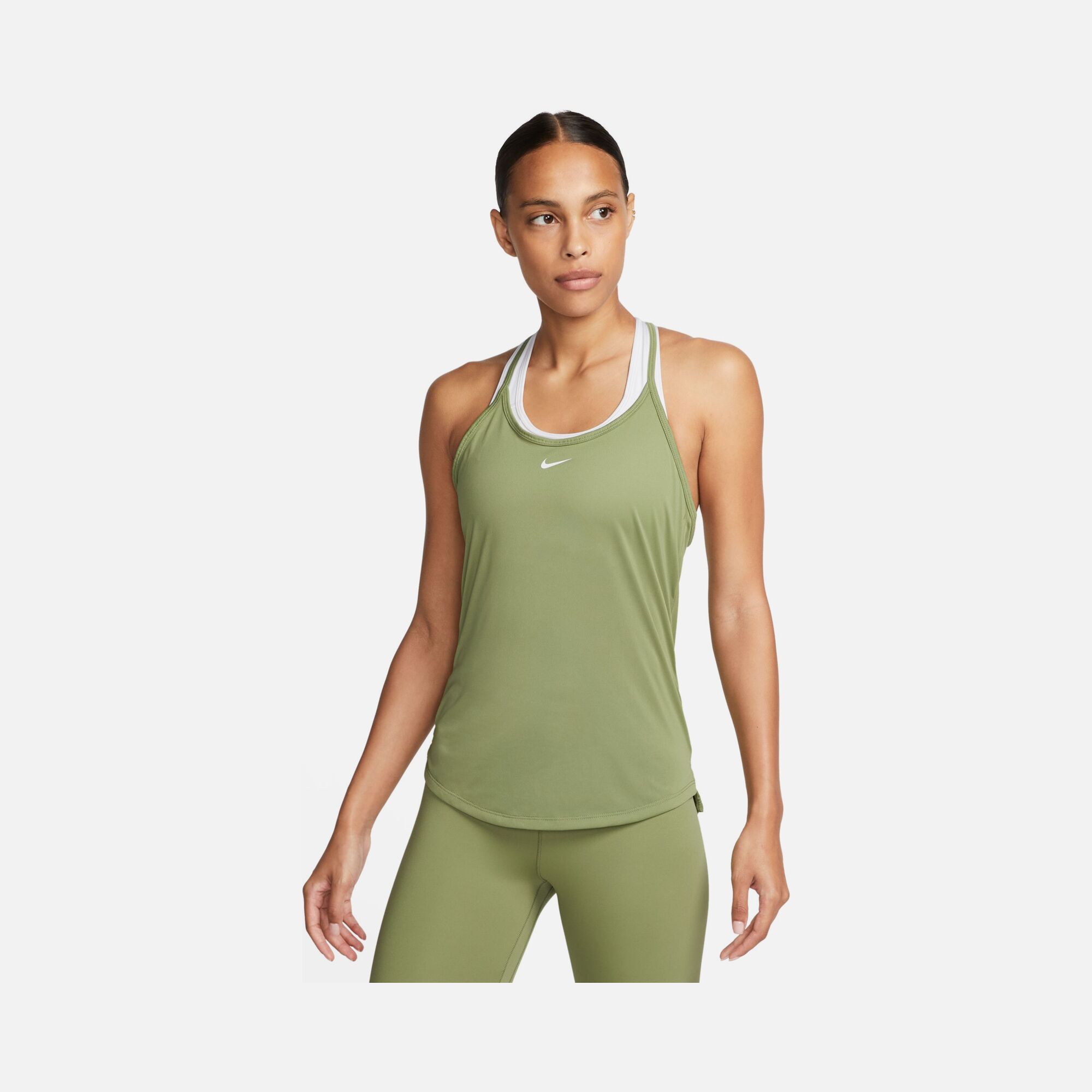 Nike Dri-Fit One Elastika Standard Fit Kadın Atlet