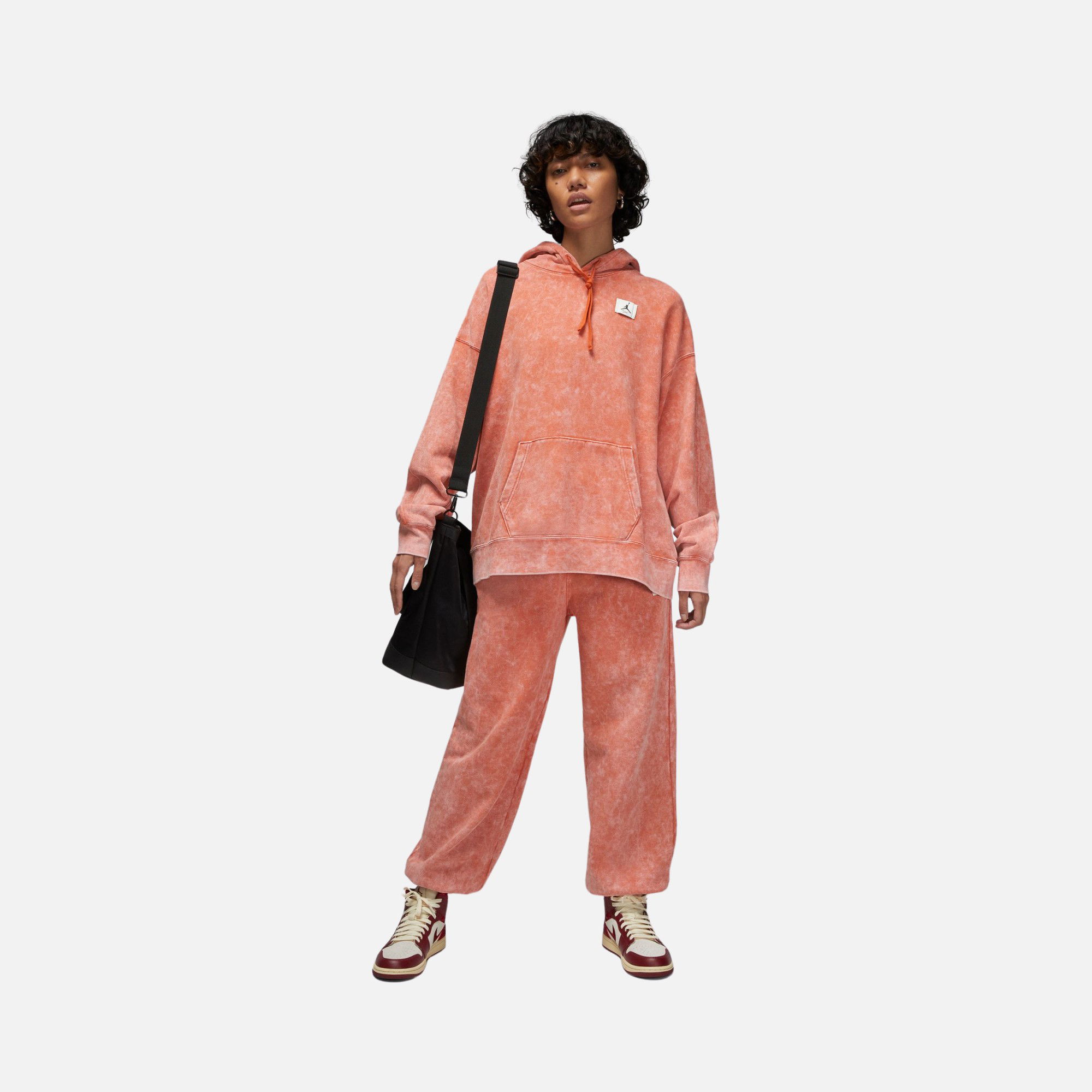 Nike Jordan Flight Washed Fleece Hoodie Kadın Sweatshirt