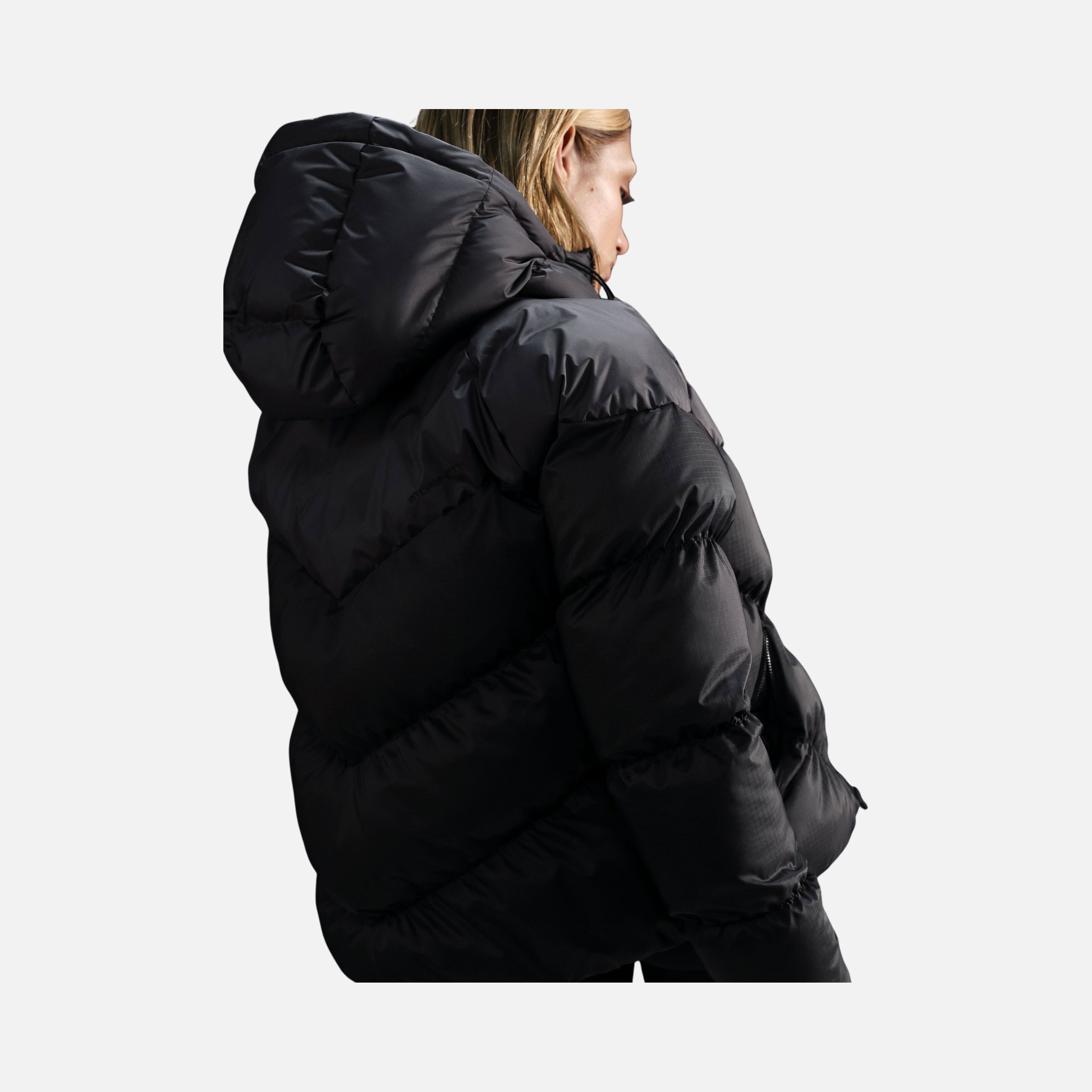 Nike Sportswear Windpuffer Storm-Fit Loose Full-Zip Hoodie Kadın Mont