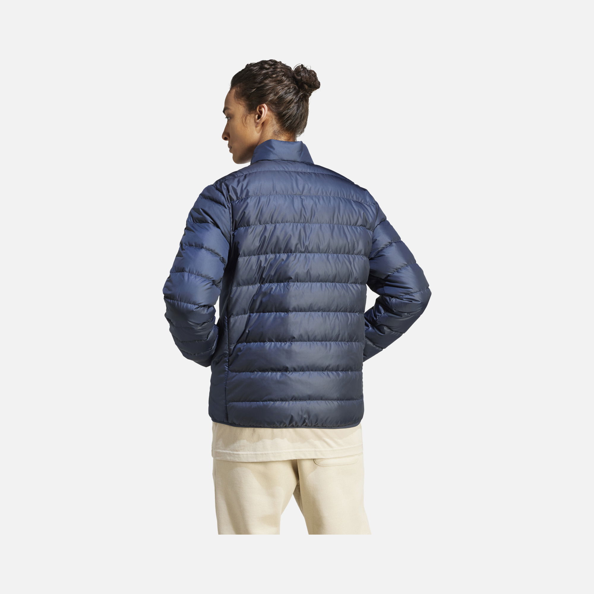 adidas Essentials Light Down Full-Zip FW23 Hoodie Erkek Ceket