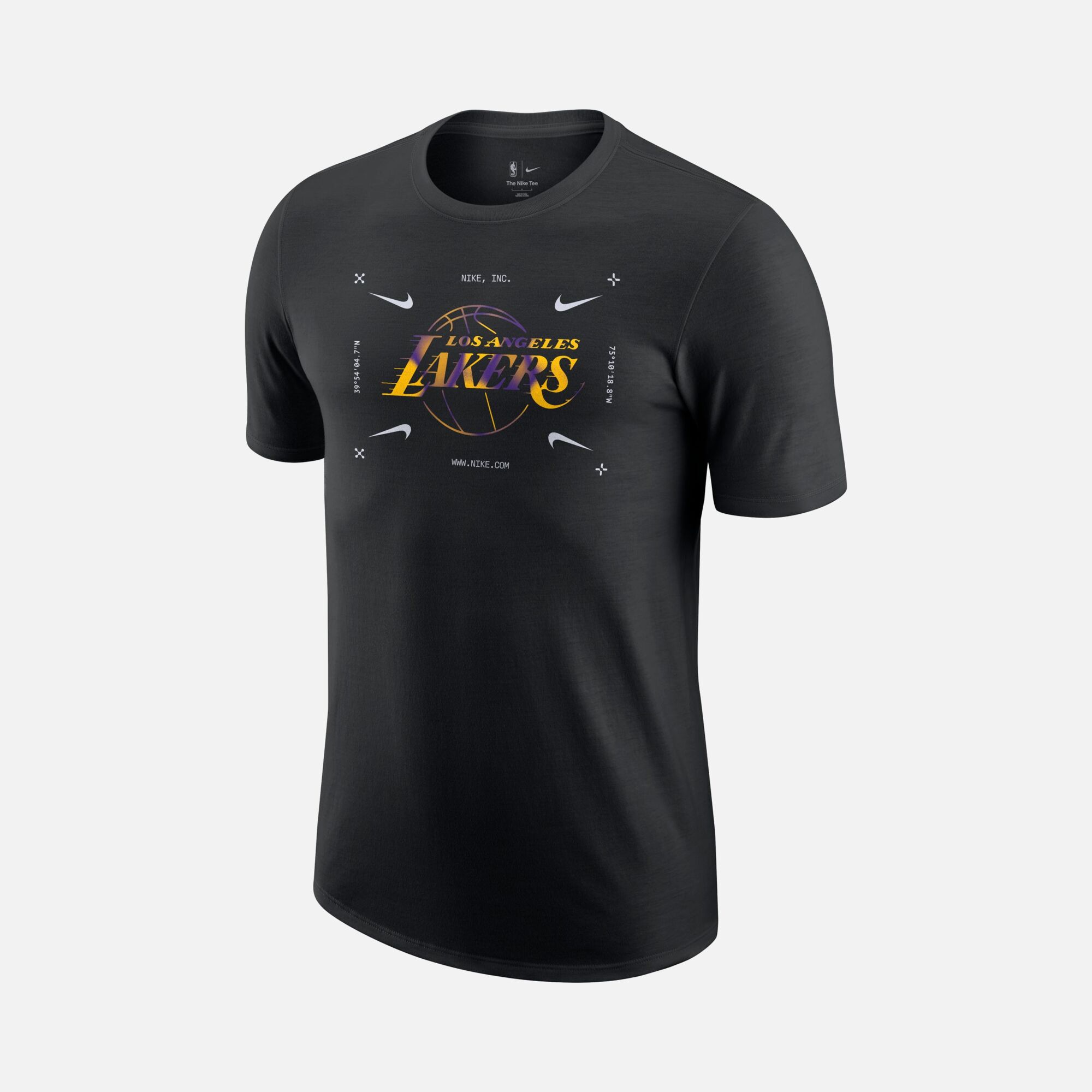 Nike Los Angeles Lakers NBA Short-Sleeve Erkek Tişört