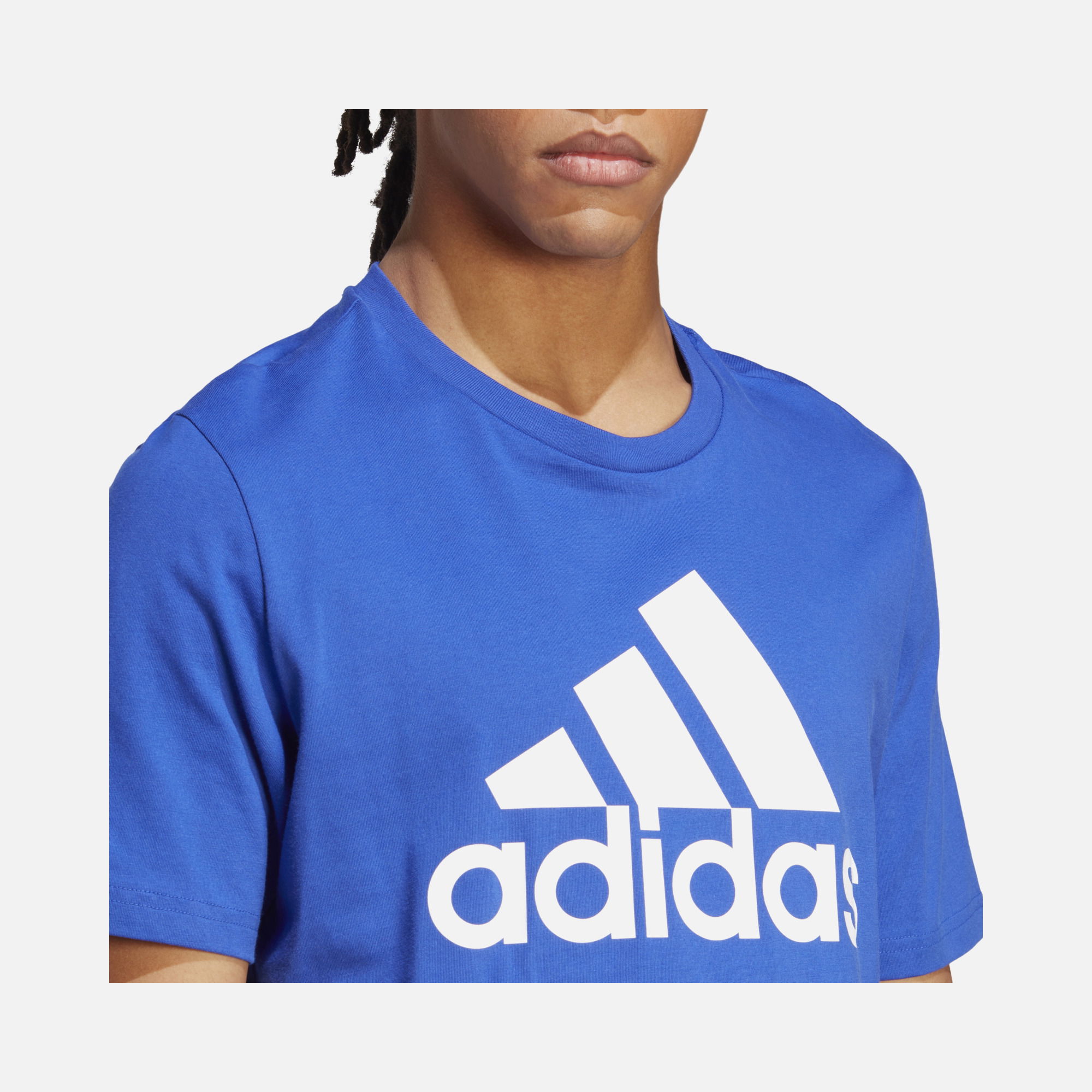 adidas Essentials Single Jersey Big Logo Short-Sleeve Erkek Tişört
