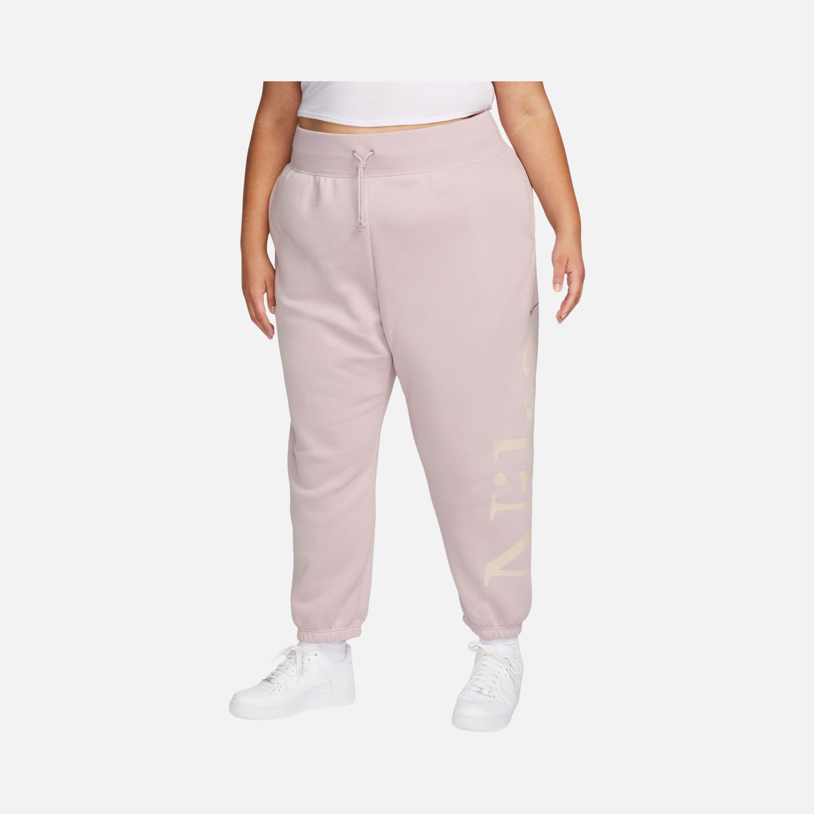 Nike Sportswear Phoenix Fleece Oversized Logo Graphic (Plus Size) Kadın Eşofman Altı