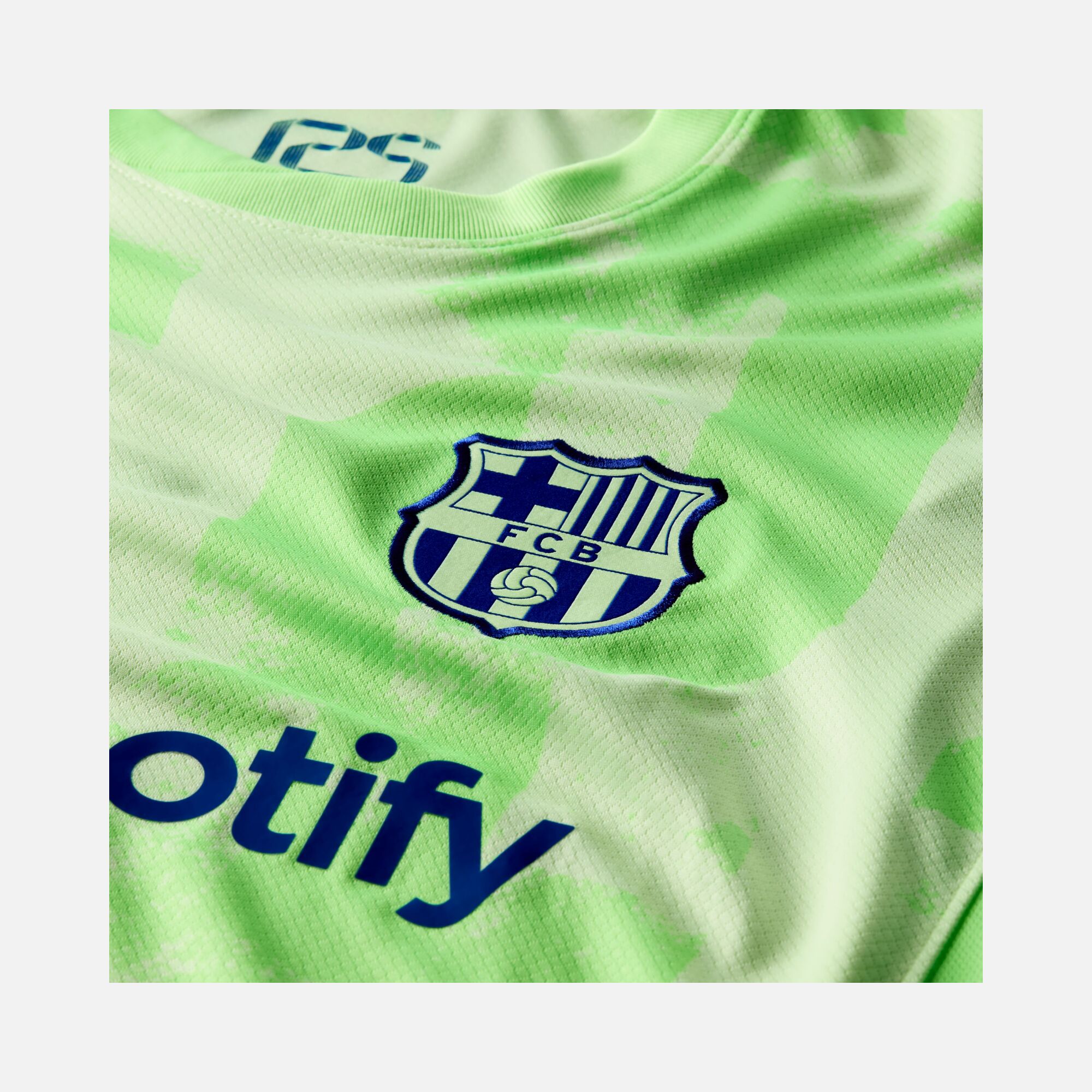 Nike F.C. Barcelona 2024-2025 Stadium Üçüncü Short-Sleeve Supporter Erkek Forma