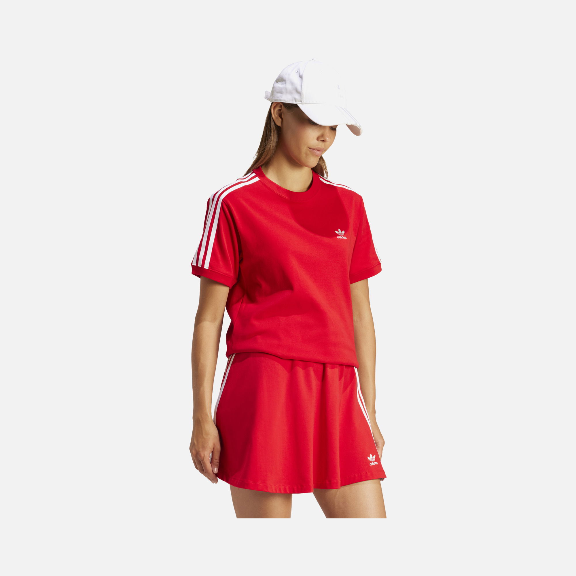 adidas Sportswer 3-Stripes Sgort-Sleeve Kadın Tişört