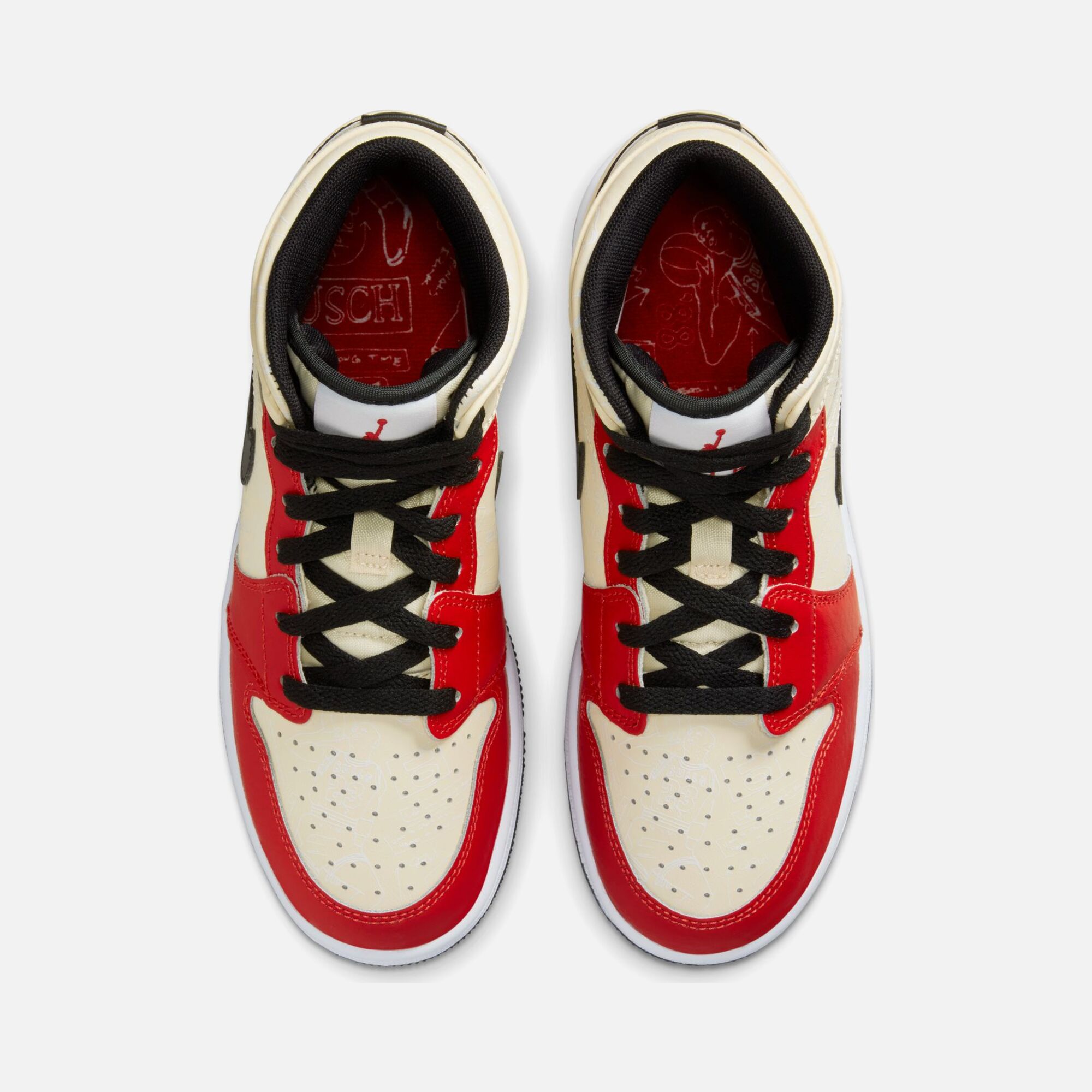 Nike Air Jordan 1 Mid SS (GS) Spor Ayakkabı