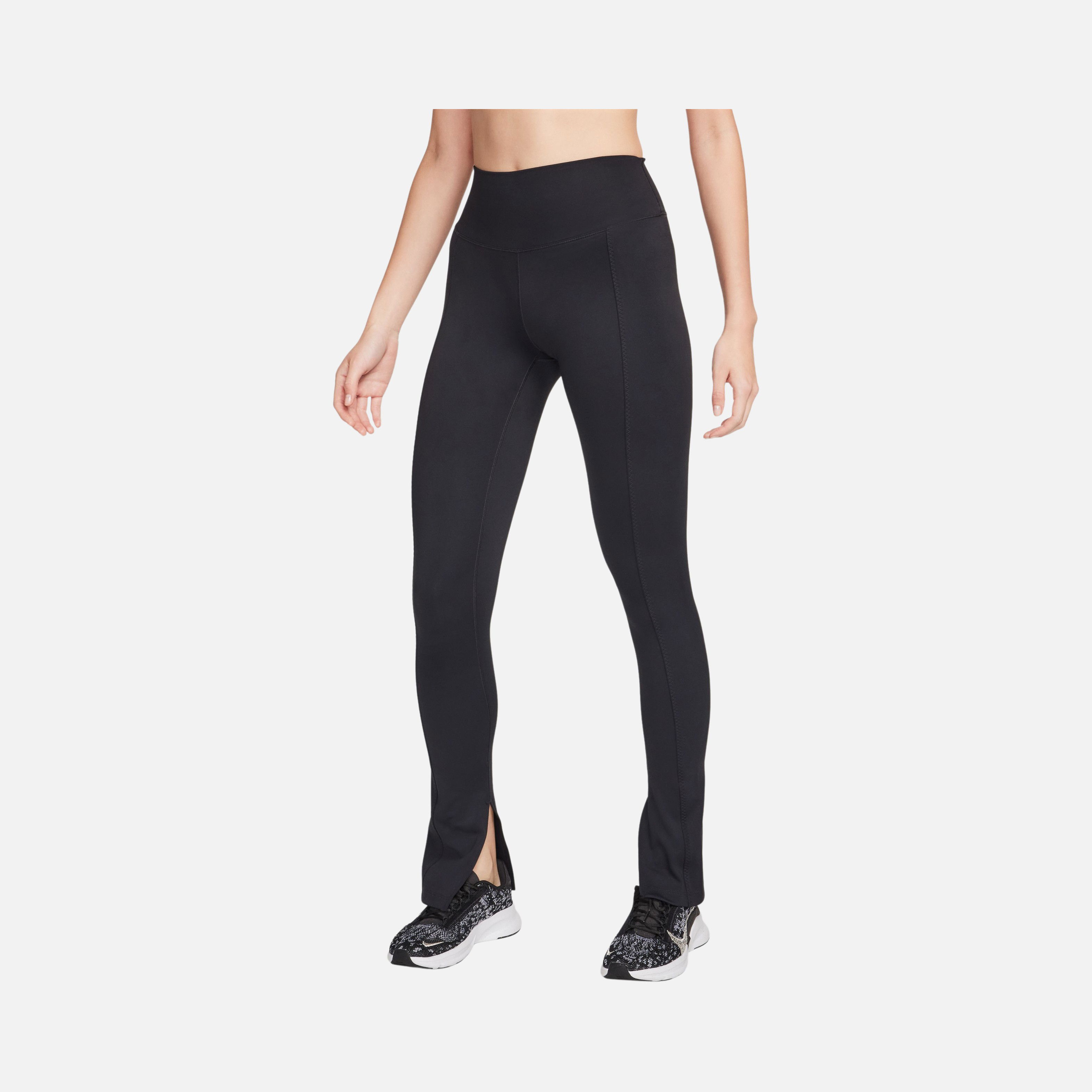 Nike One High-Waisted Full-Length Split-Hem Training Kadın Tayt