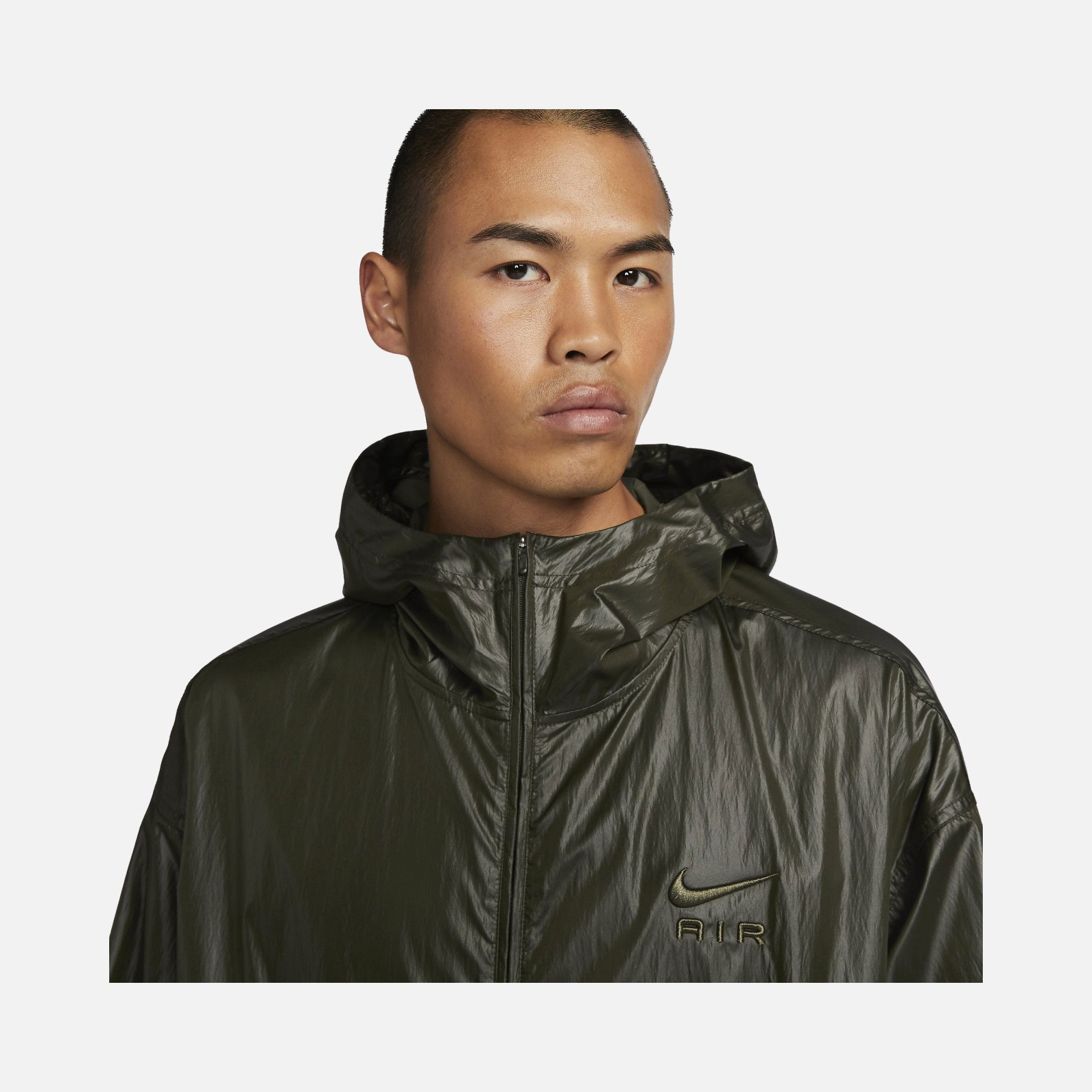 Nike Sportswear Air Woven Material Full-Zip Hoodie Erkek Ceket