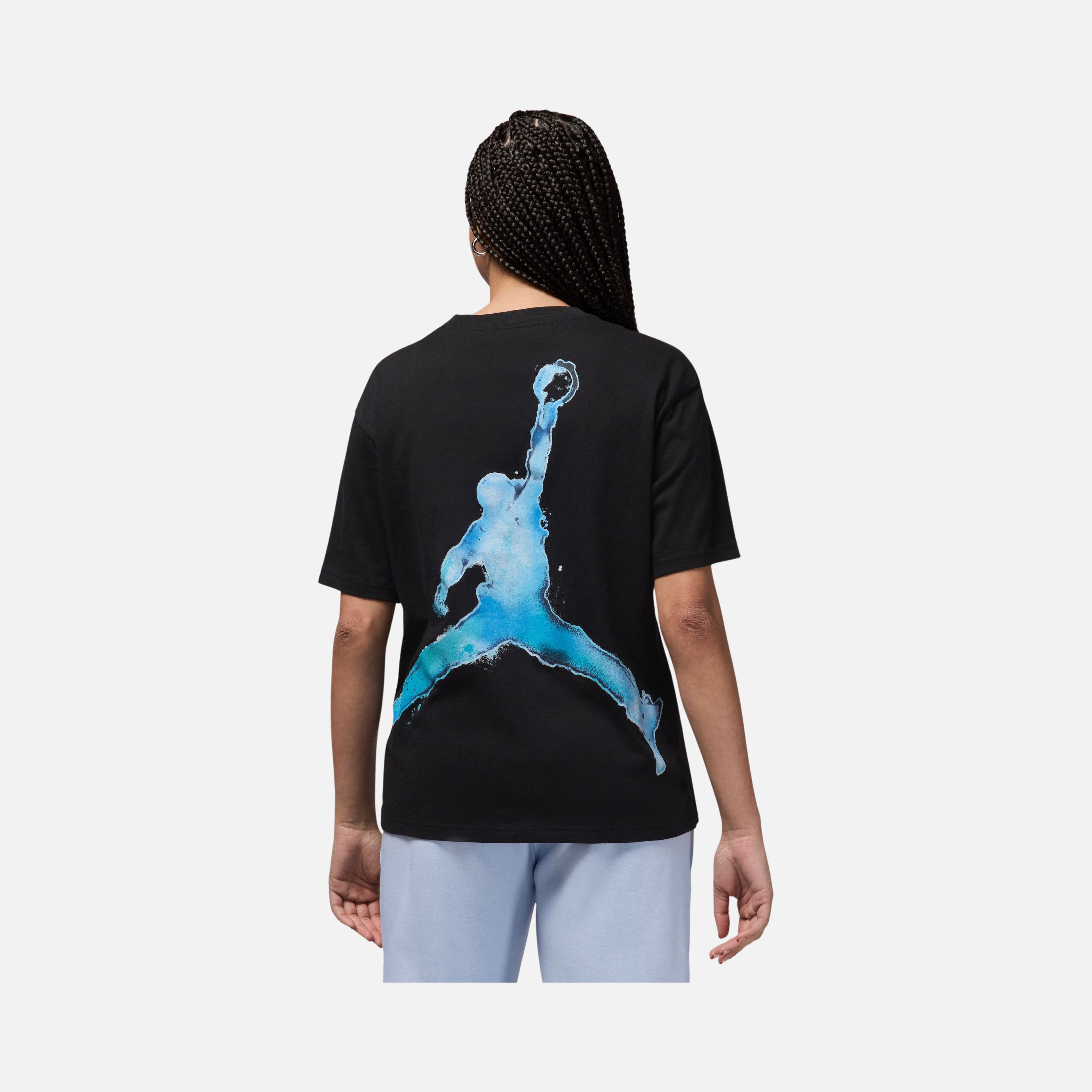 Nike Jordan Ss Gf Gfx Tee Poolside Kadın Tişört