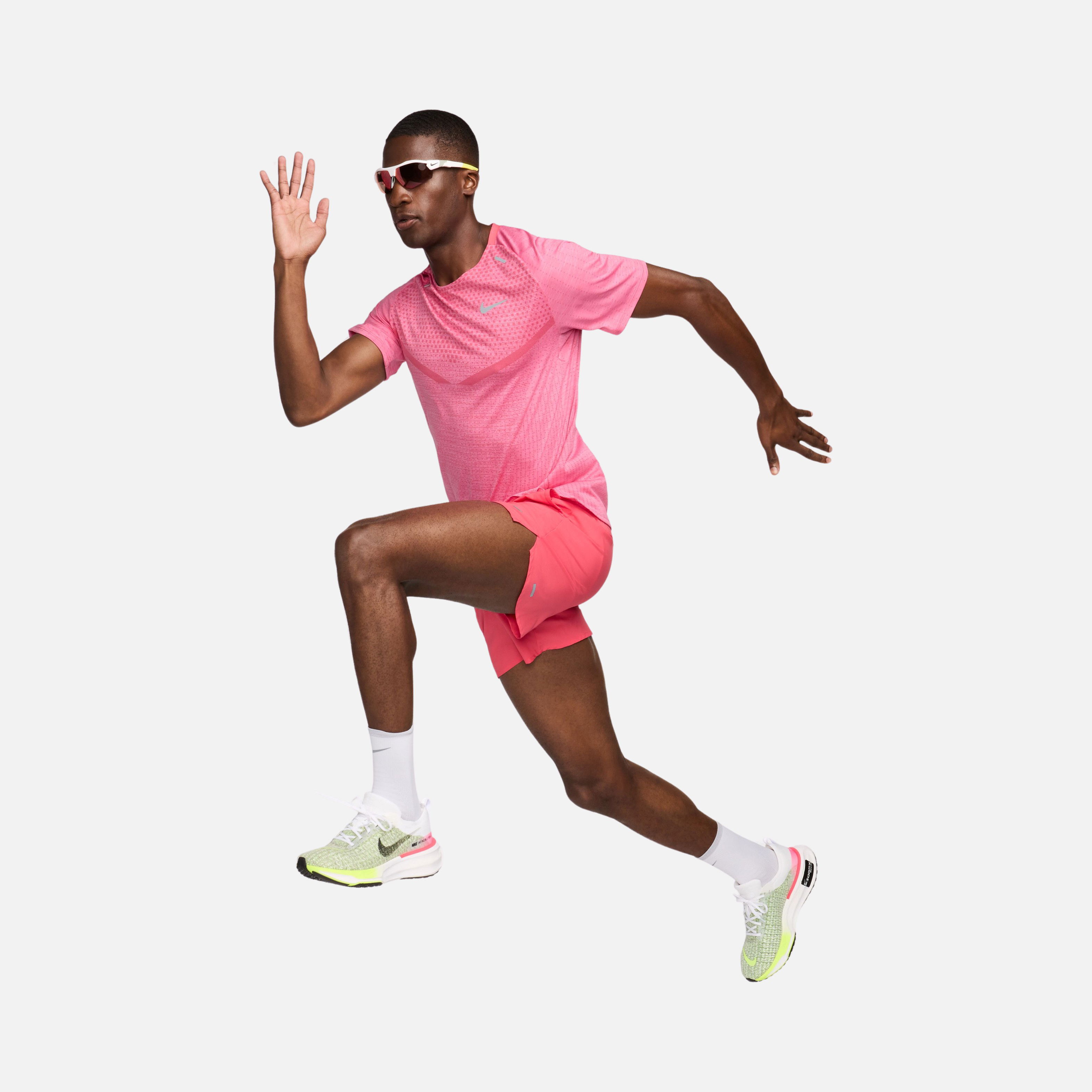 Nike Dri-Fit ADV TechKnit Ultra Running Short-Sleeve Erkek Tişört