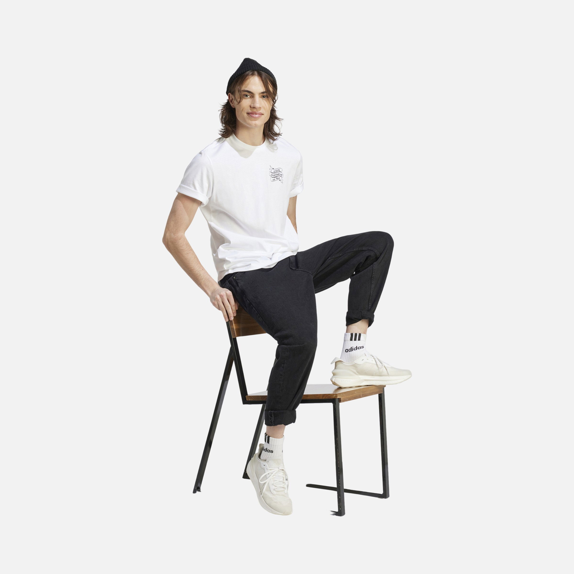 adidas Sportswear Brand Love Graphic Short-Sleeve Erkek Tişört