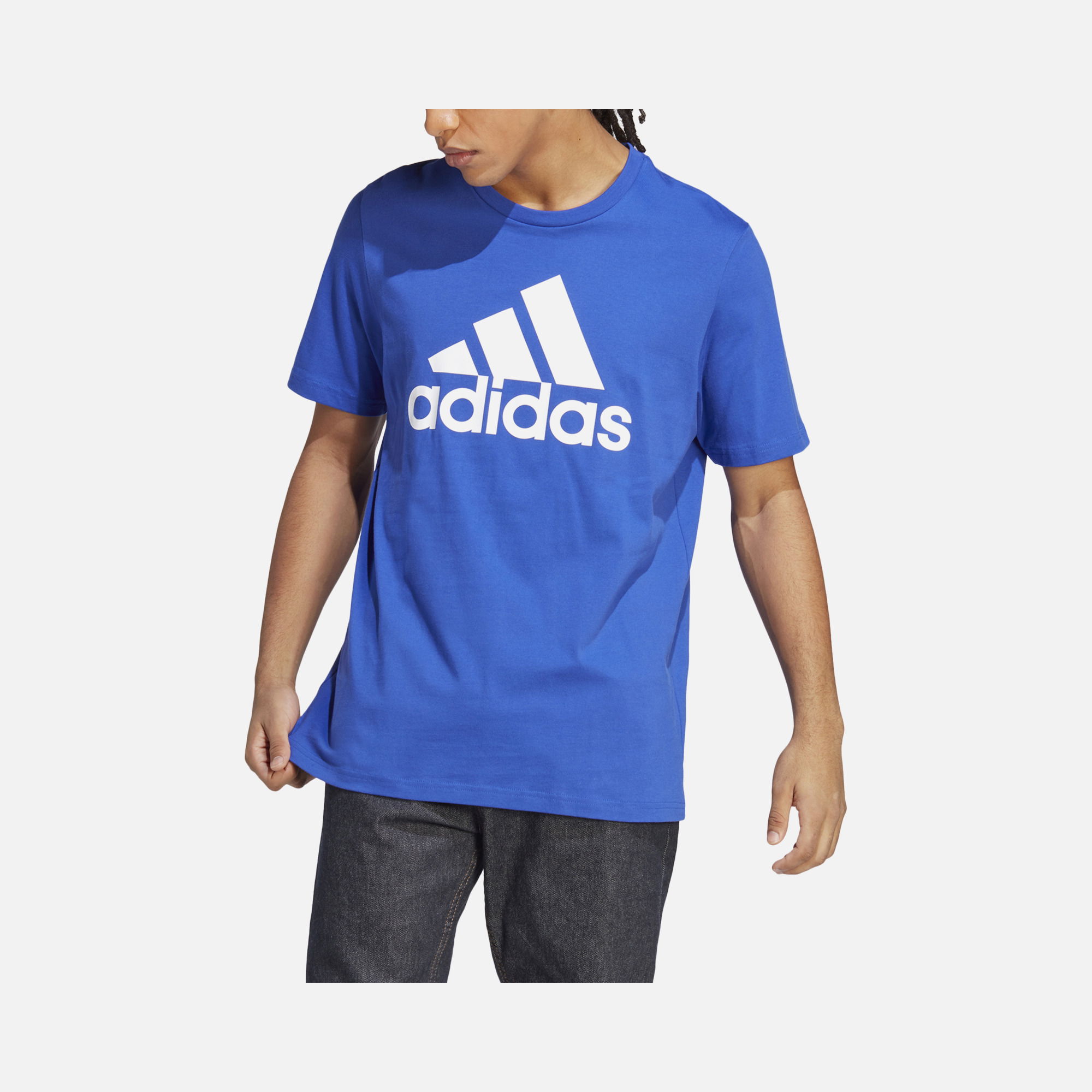 adidas Essentials Single Jersey Big Logo Short-Sleeve Erkek Tişört