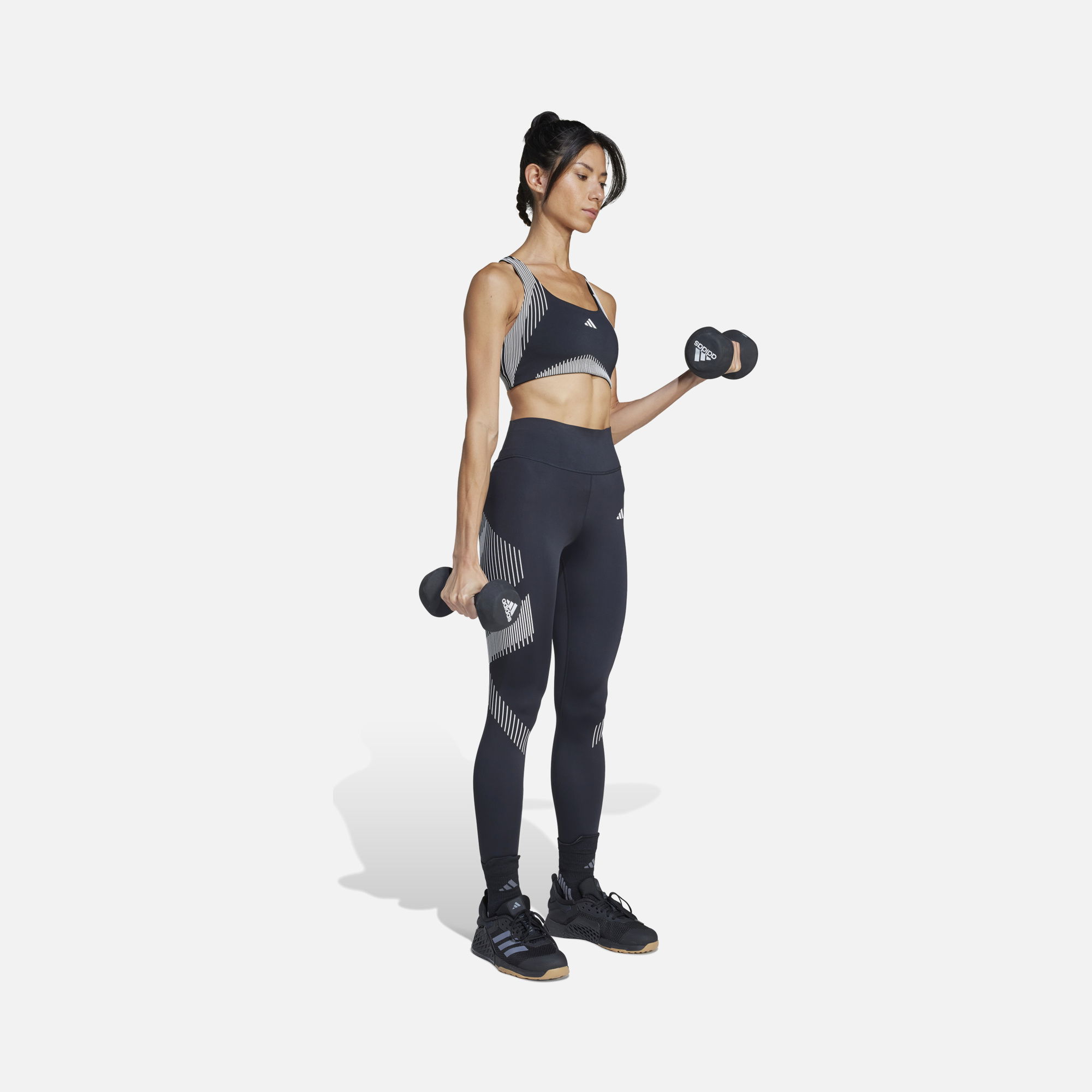 adidas Climacool Powerimpact Luxe LYCRA® & Adimove Fabric Medium-Support Pro Series Gym & Training Kadın Bra