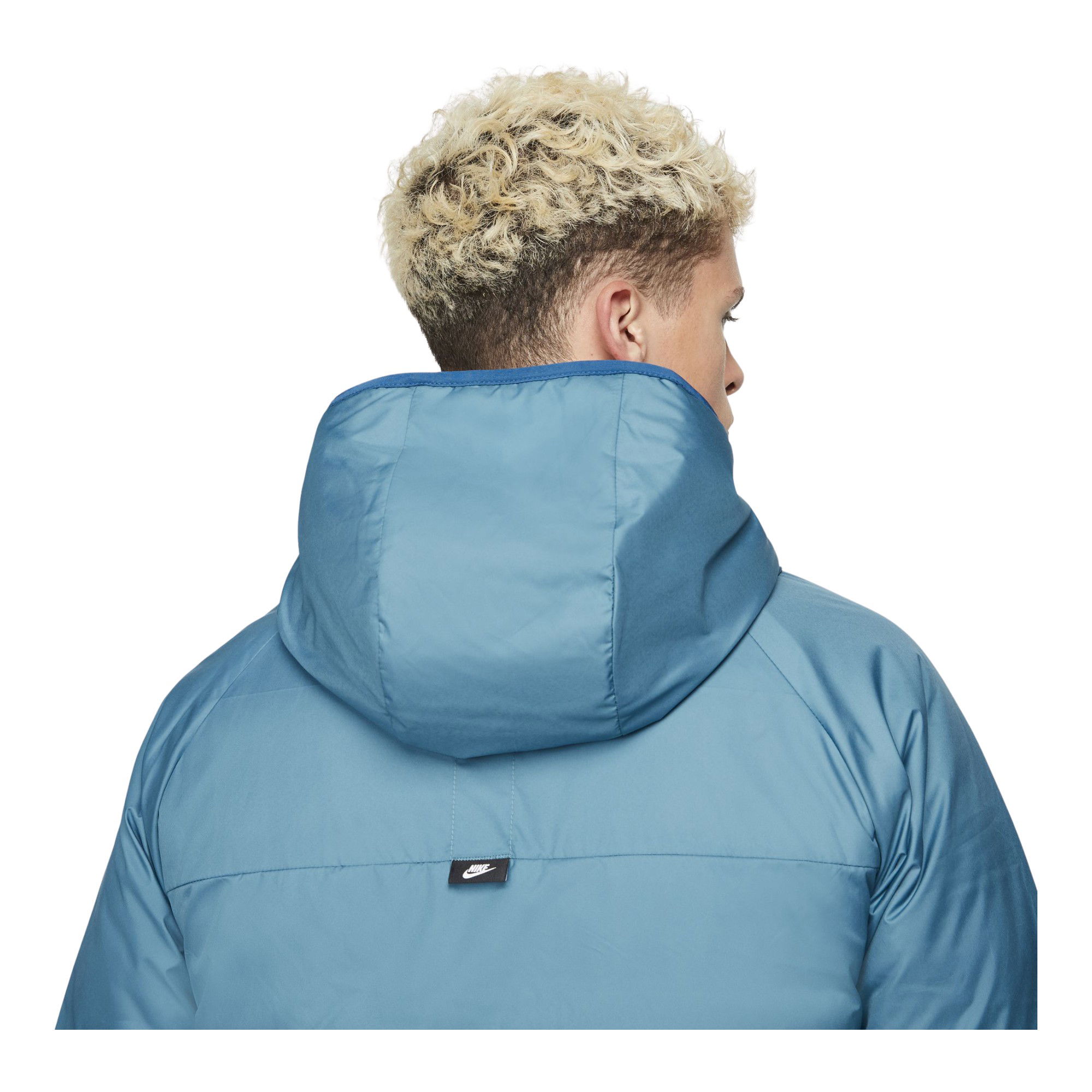 Nike Sportswear Therma-Fit Legacy Reversible Full-Zip Hoodie Erkek Mont