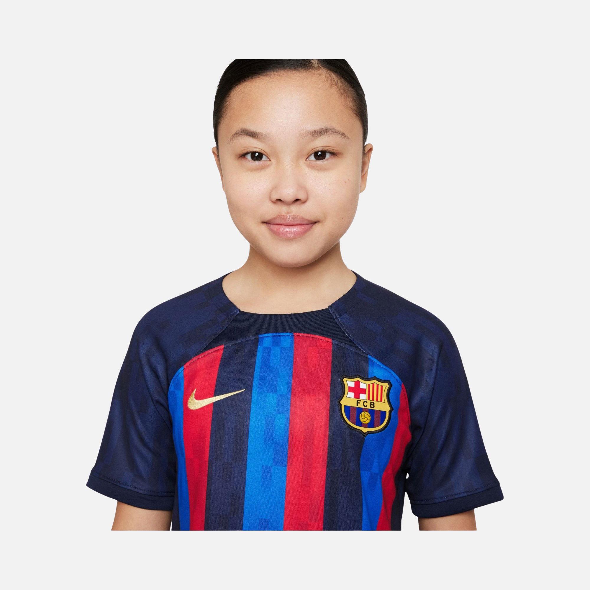 Nike FC Barcelona 2022-2023 Stadyum İç Saha Çocuk Forma