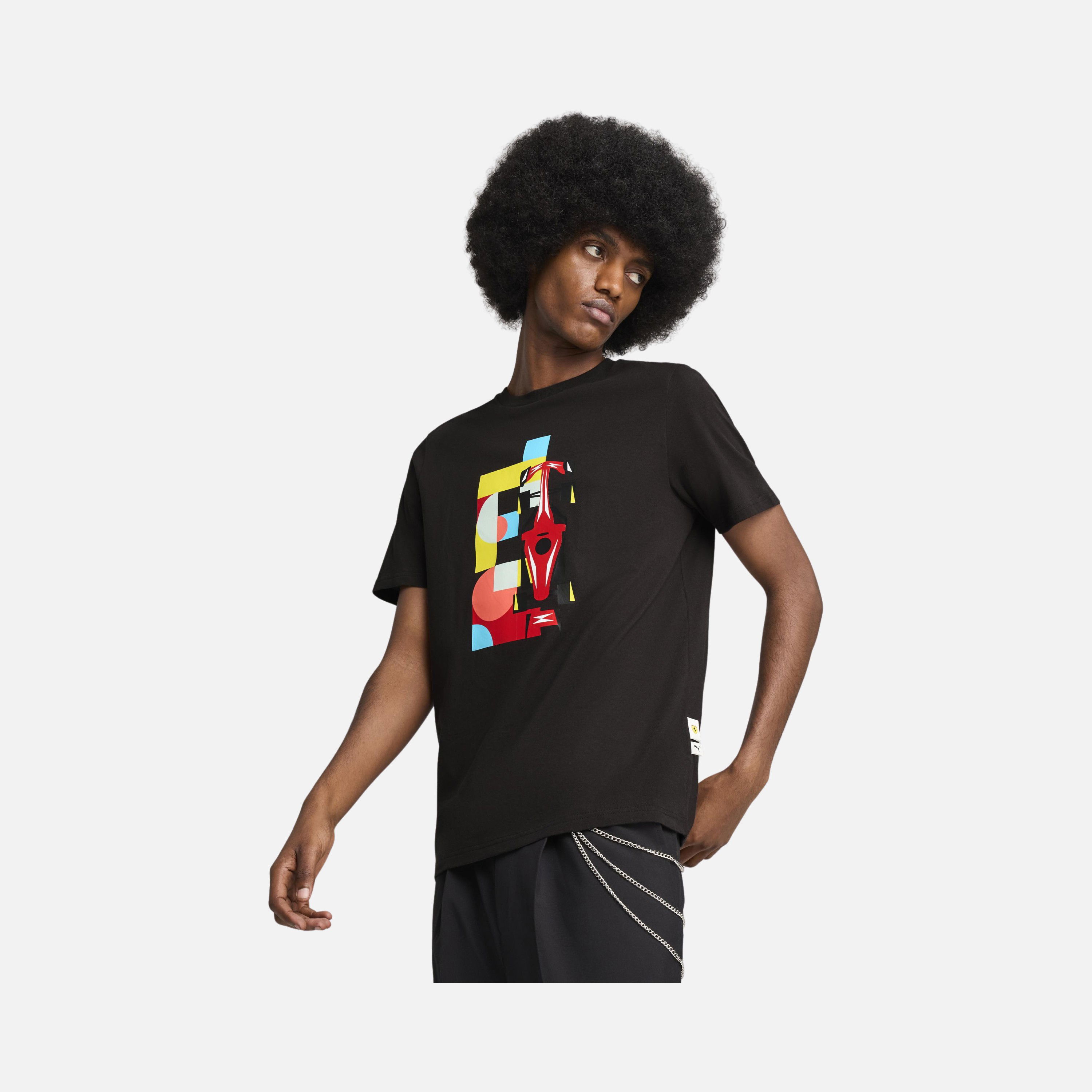 Puma Scuderia Ferrari Race Graphic ''20th Anniversary Celebration'' Regular-Fit Short-Sleeve Erkek Tişört