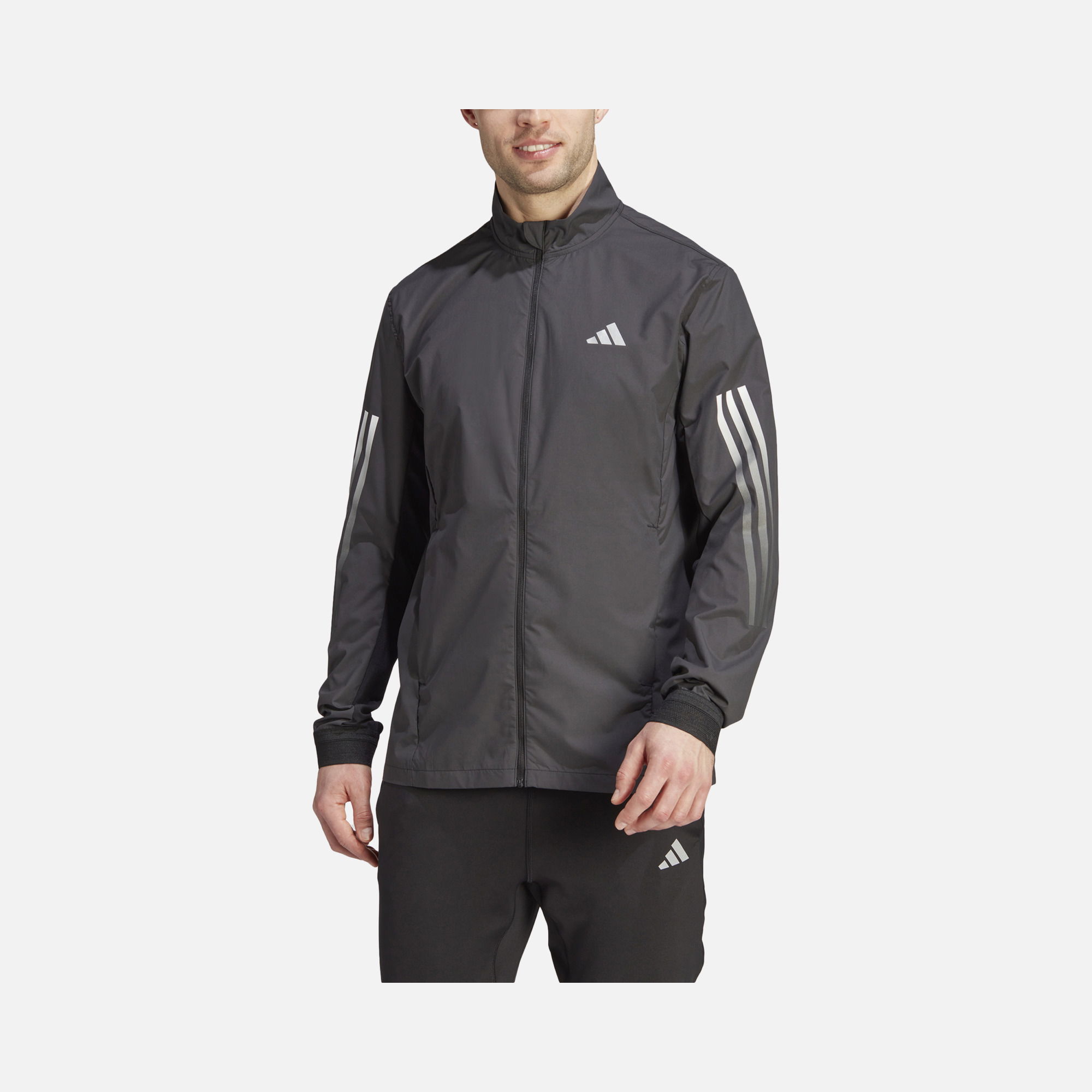 adidas Run Icons 3-stripes Full-Zip Running Erkek Ceket