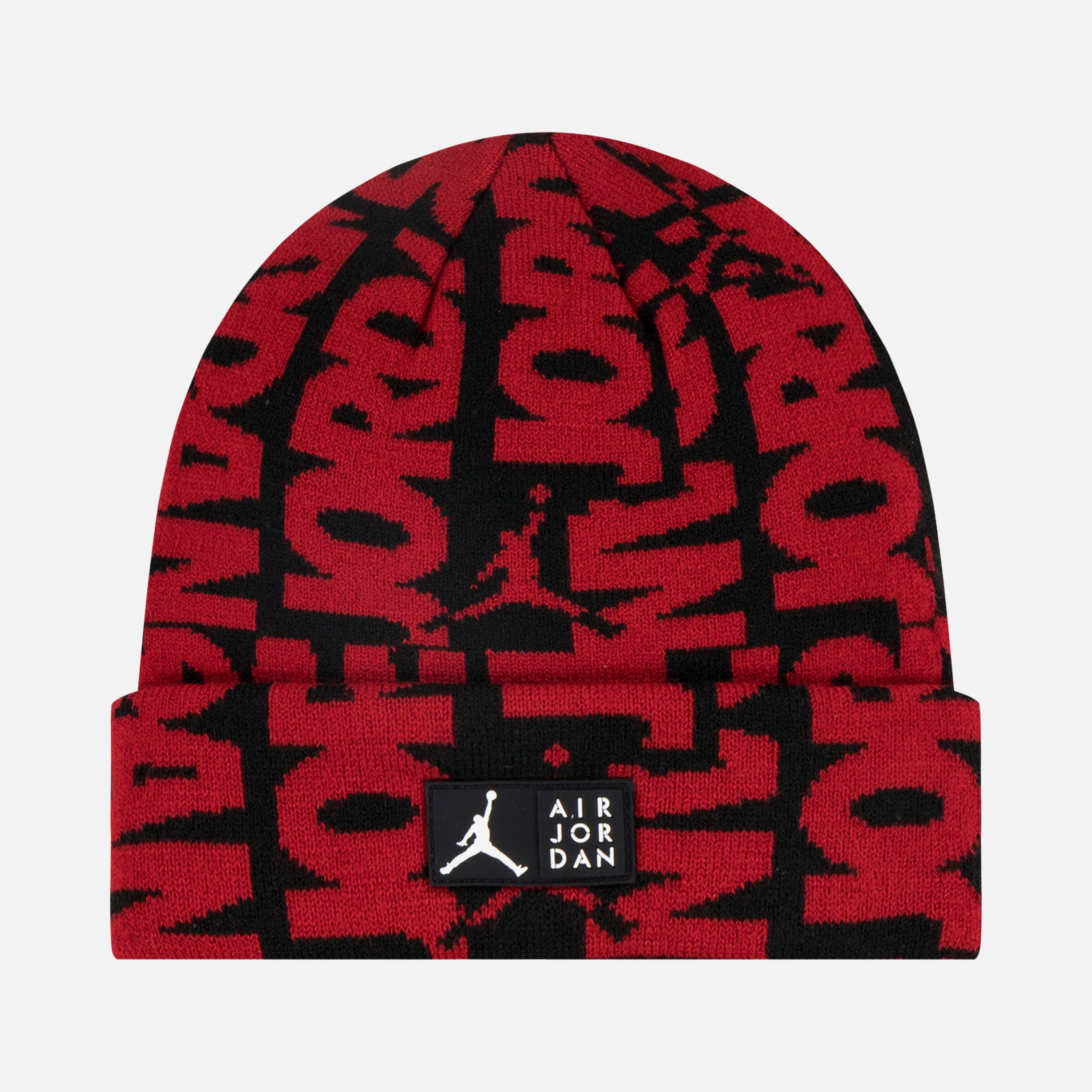 Nike Air Jordan All Over Print Eldiven & Bere Çocuk Set