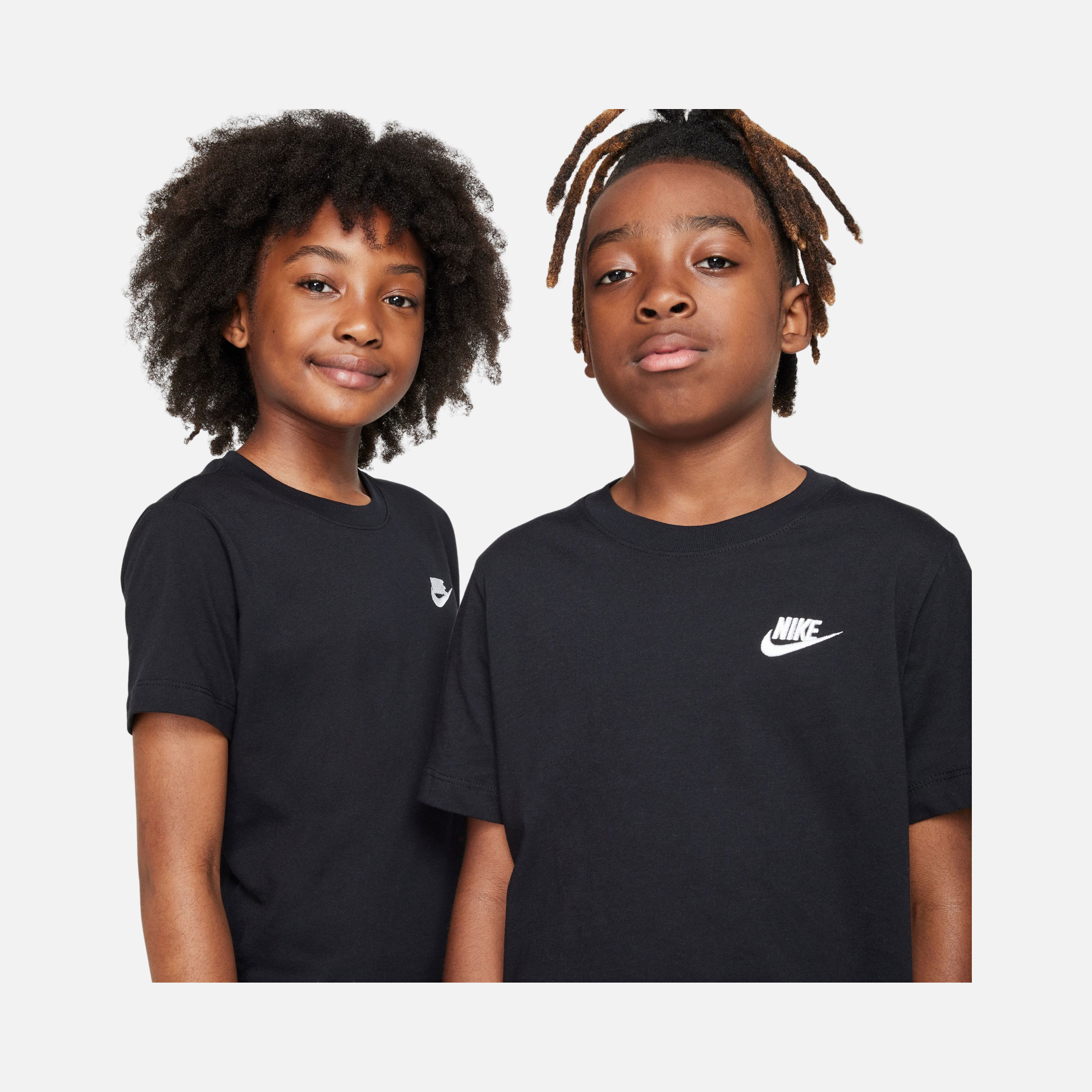 Nike Sportswear Embroidered Futura LBR Short-Sleeve Çocuk Tişört