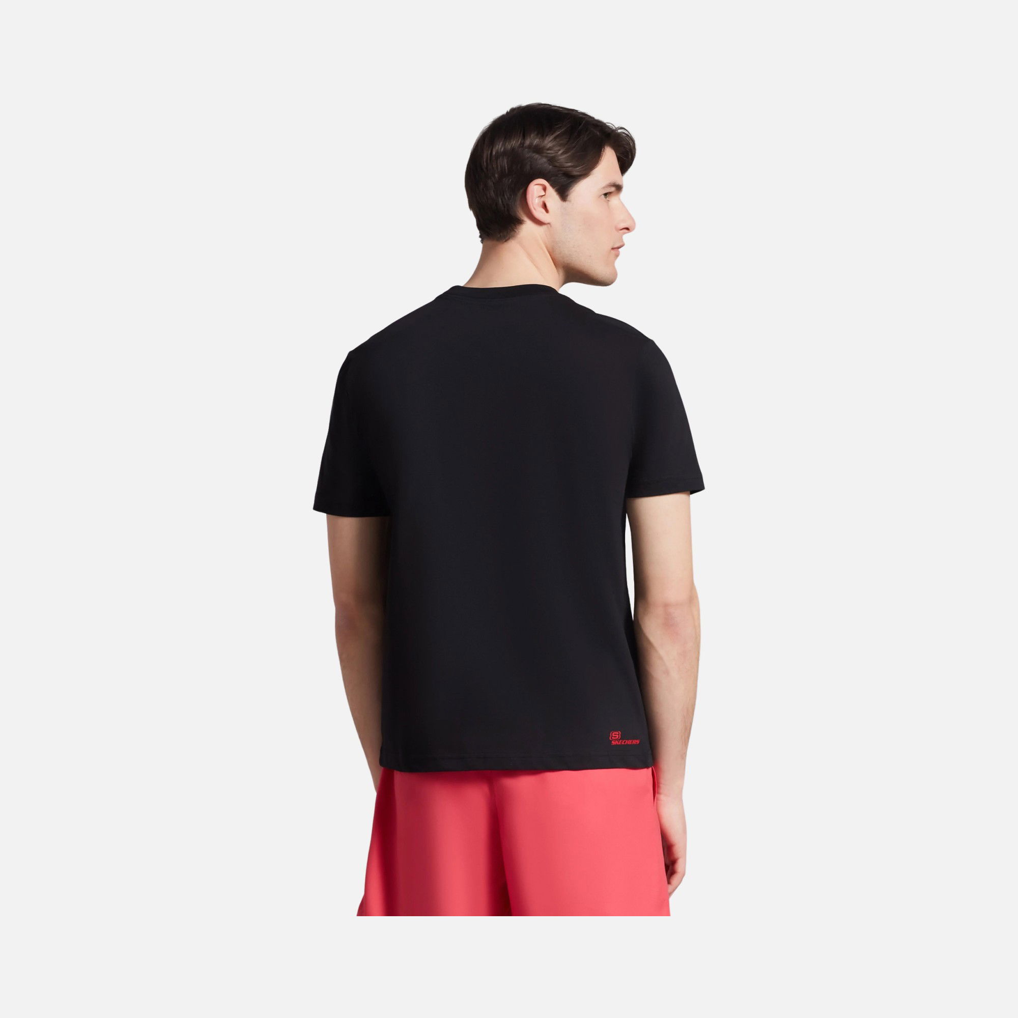 Skechers Sporswear Big Logo Graphic Short Sleeve Erkek Tişört