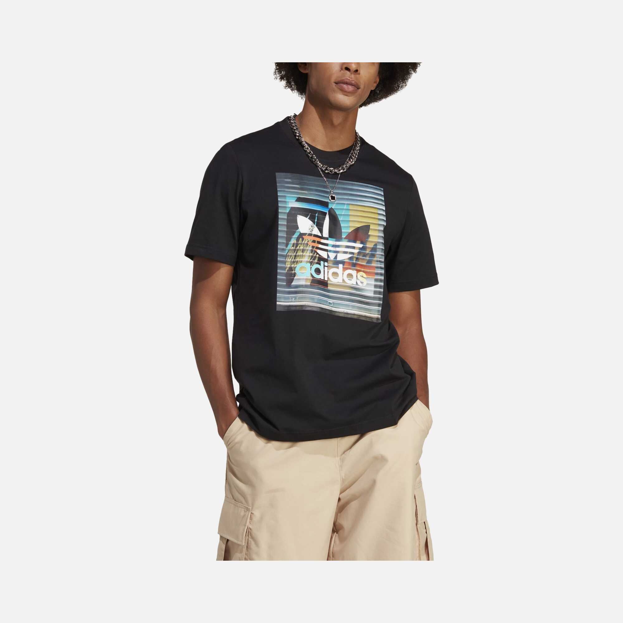 adidas Graphic off the Grid  Short-Sleeve Erkek Tişört