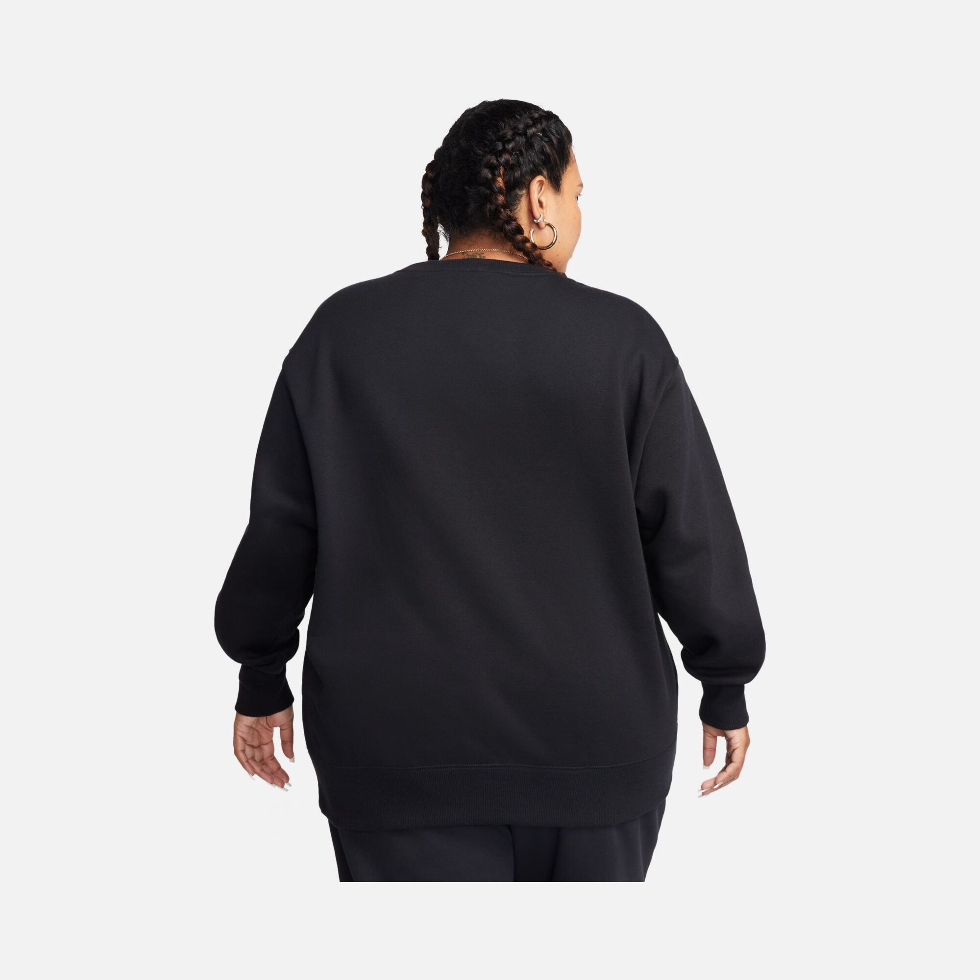 Nike Sportswear Phoenix Fleece Oversized Crew-Neck (Plus Size) Kadın Sweatshirt