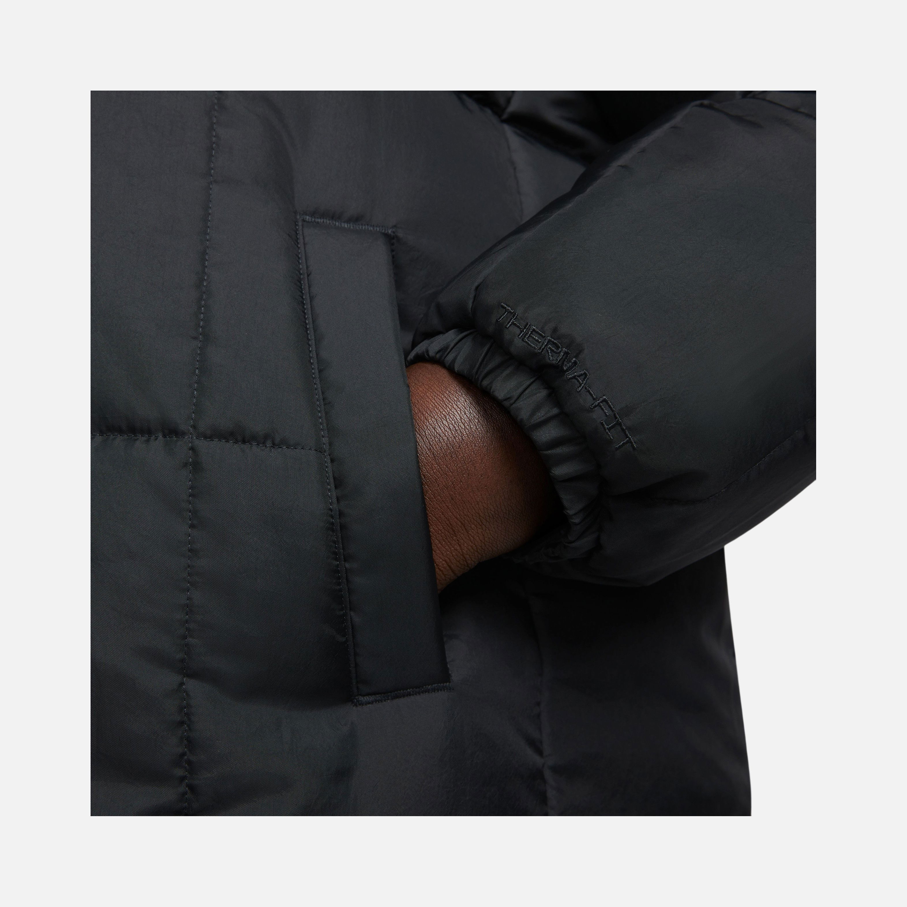 Nike Sportswear Classics Therma-Fit Full-Zip Hoodie (Plus Size) Kadın Parka