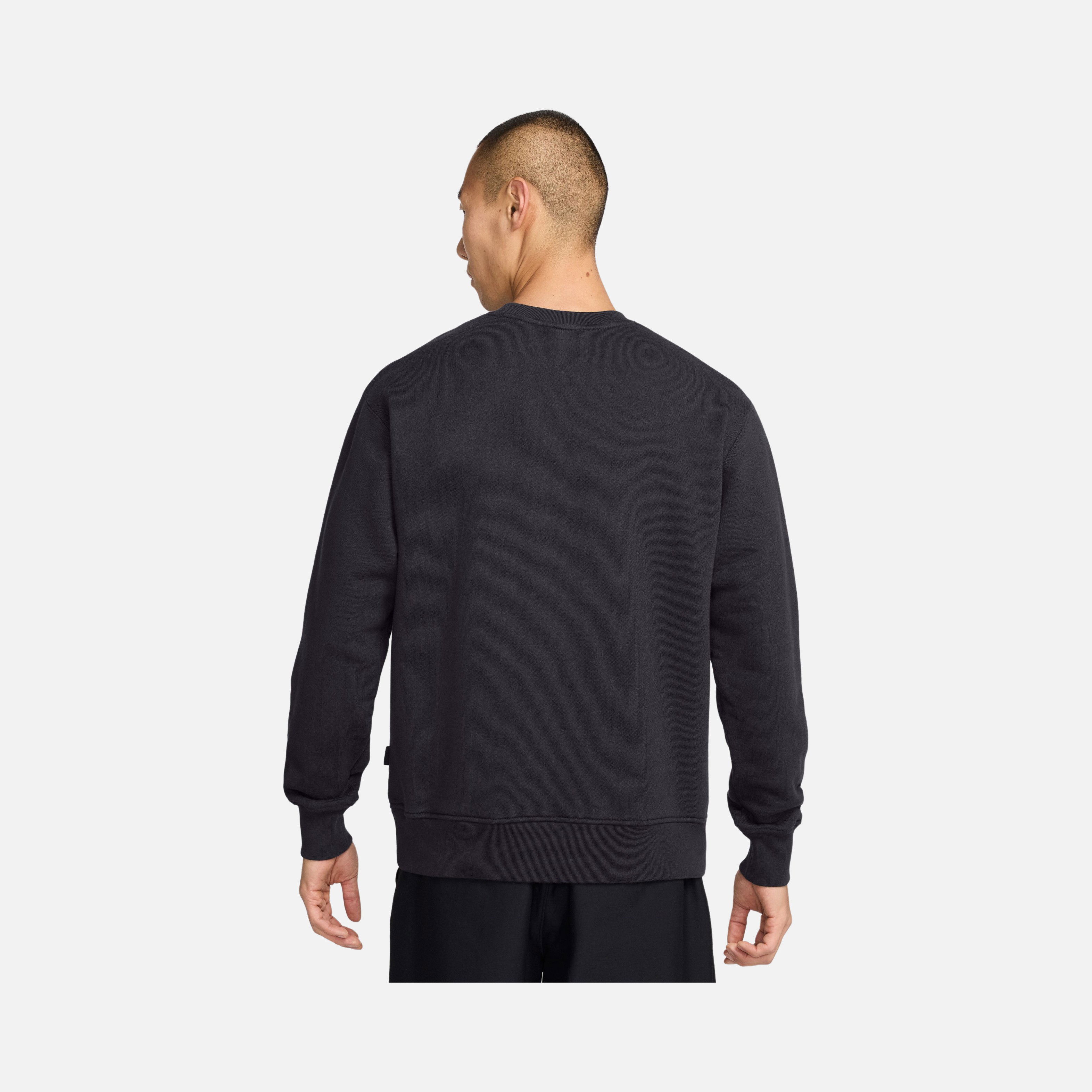 Nike Air Jordan Wordmark Fleece Crew-Neck Erkek Sweatshirt