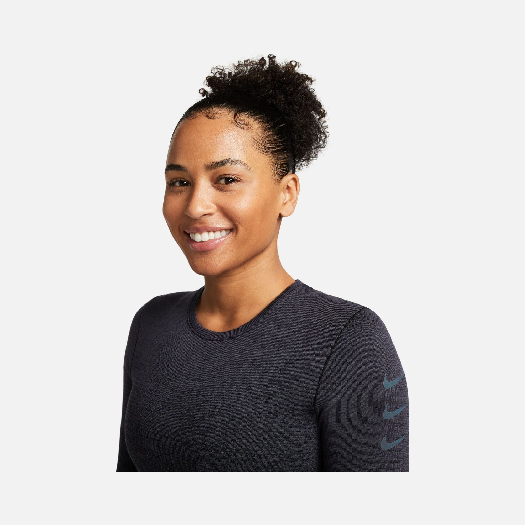 Nike Dri-Fit Advance Run Division Long-Sleeve Kadın Tişört