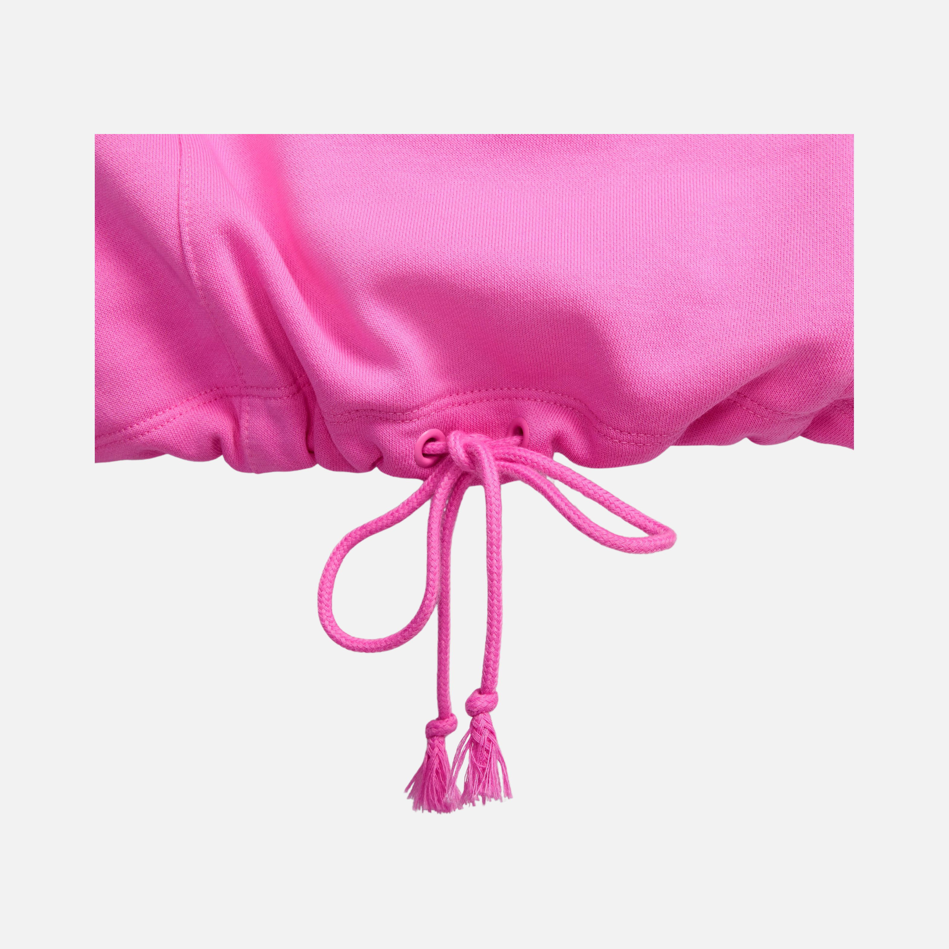 Nike Air Over-Oversized Crew-Neck French Terry ''Adjustable Waist Cord'' Kadın Sweatshirt