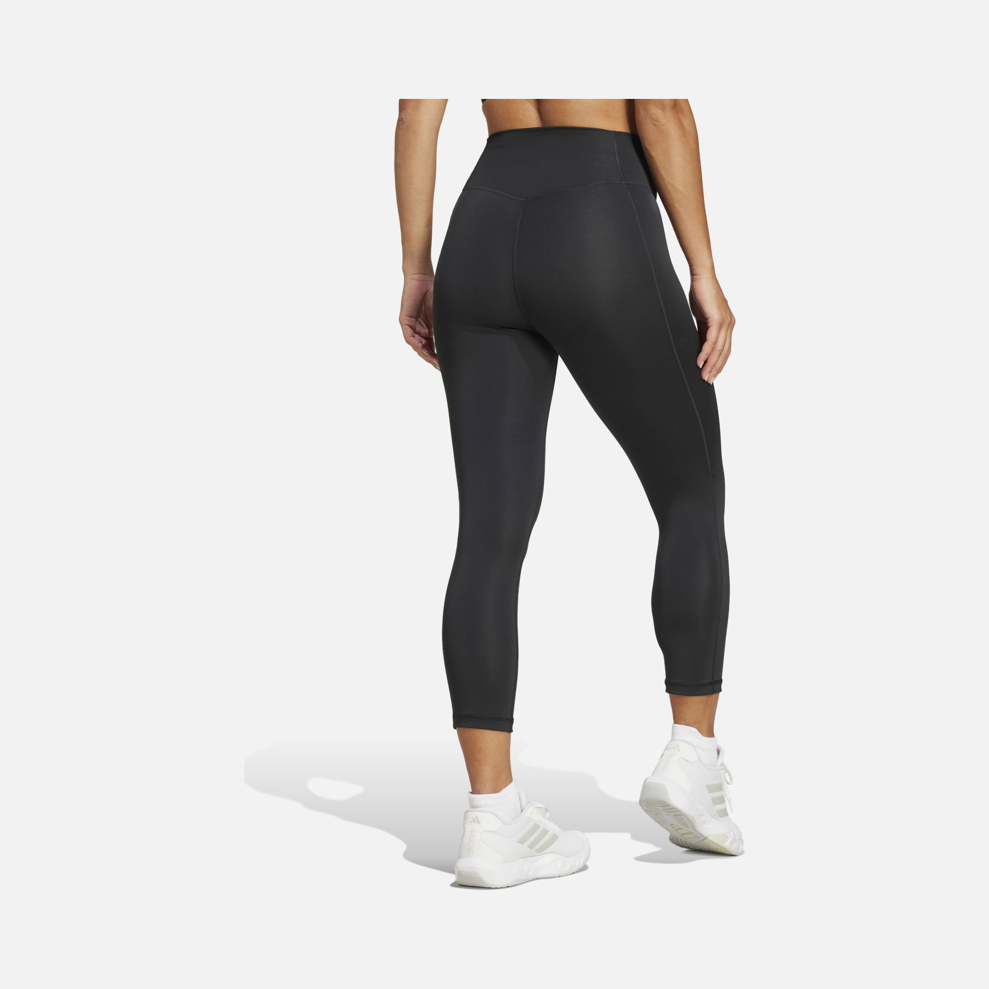 adidas AEROREADY Optime Essentials Stash High Waist 3/4 Legg Gym & Training Kadın Tayt